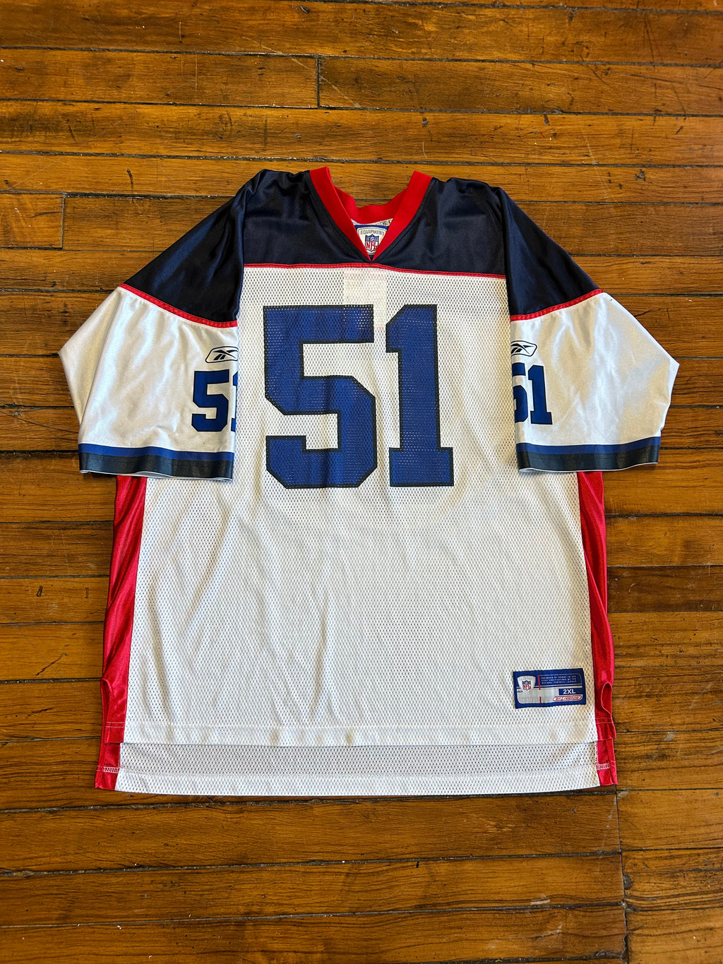 Buffalo Bills Takeo Spikes NFL #51 Jersey