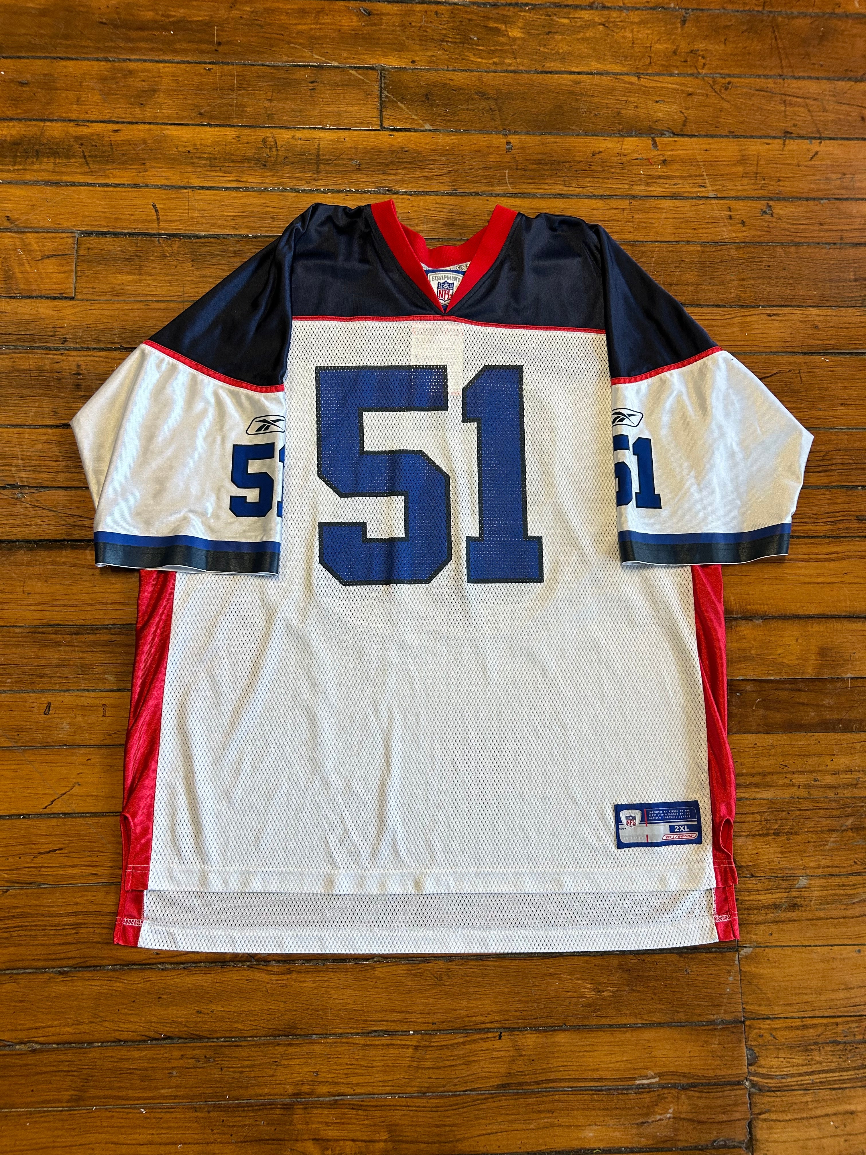 Buffalo Bills Takeo Spikes NFL #51 Jersey