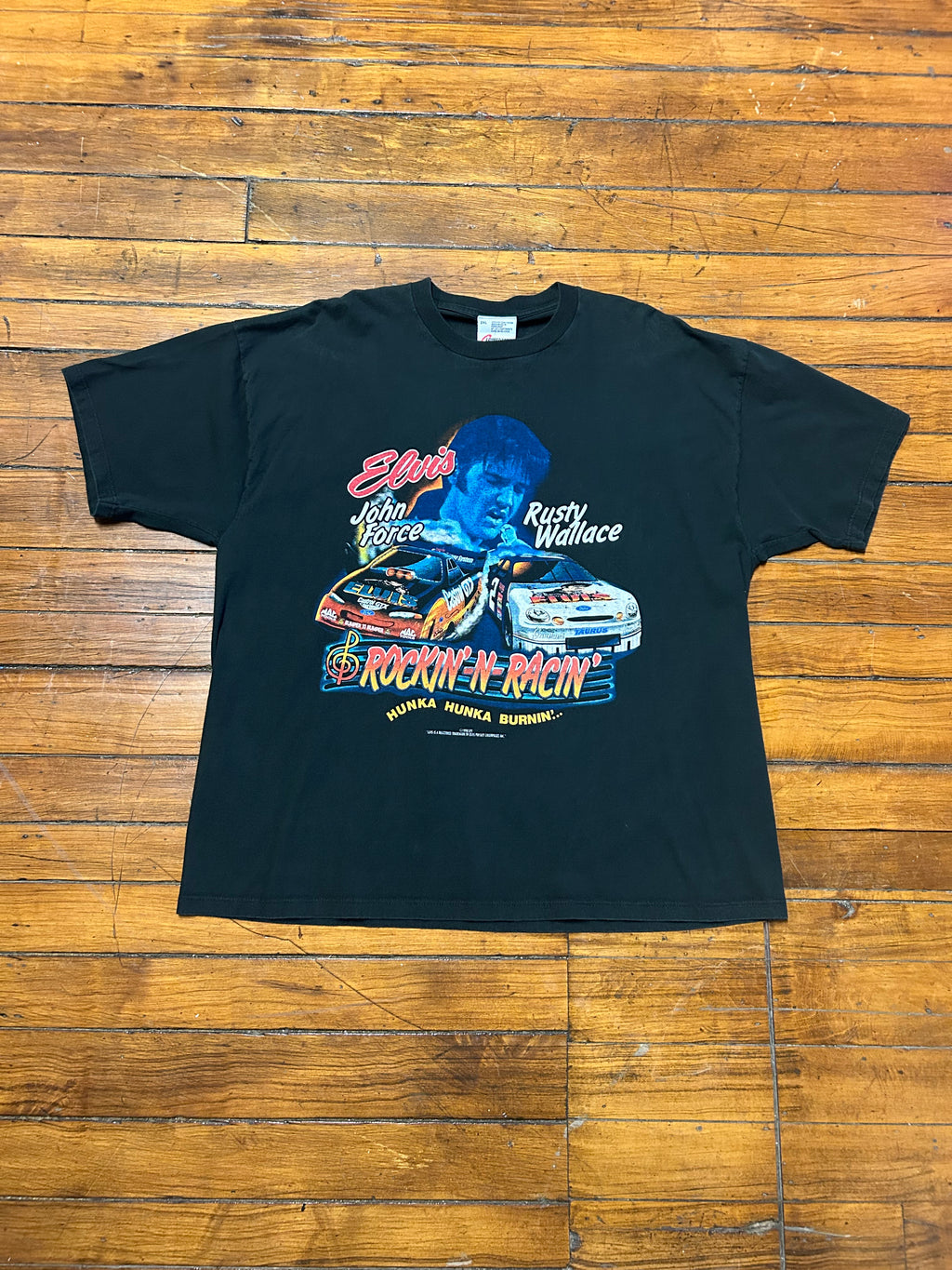 NASCAR Rusty Wallace x Elvis Presley Vintage T-Shirt