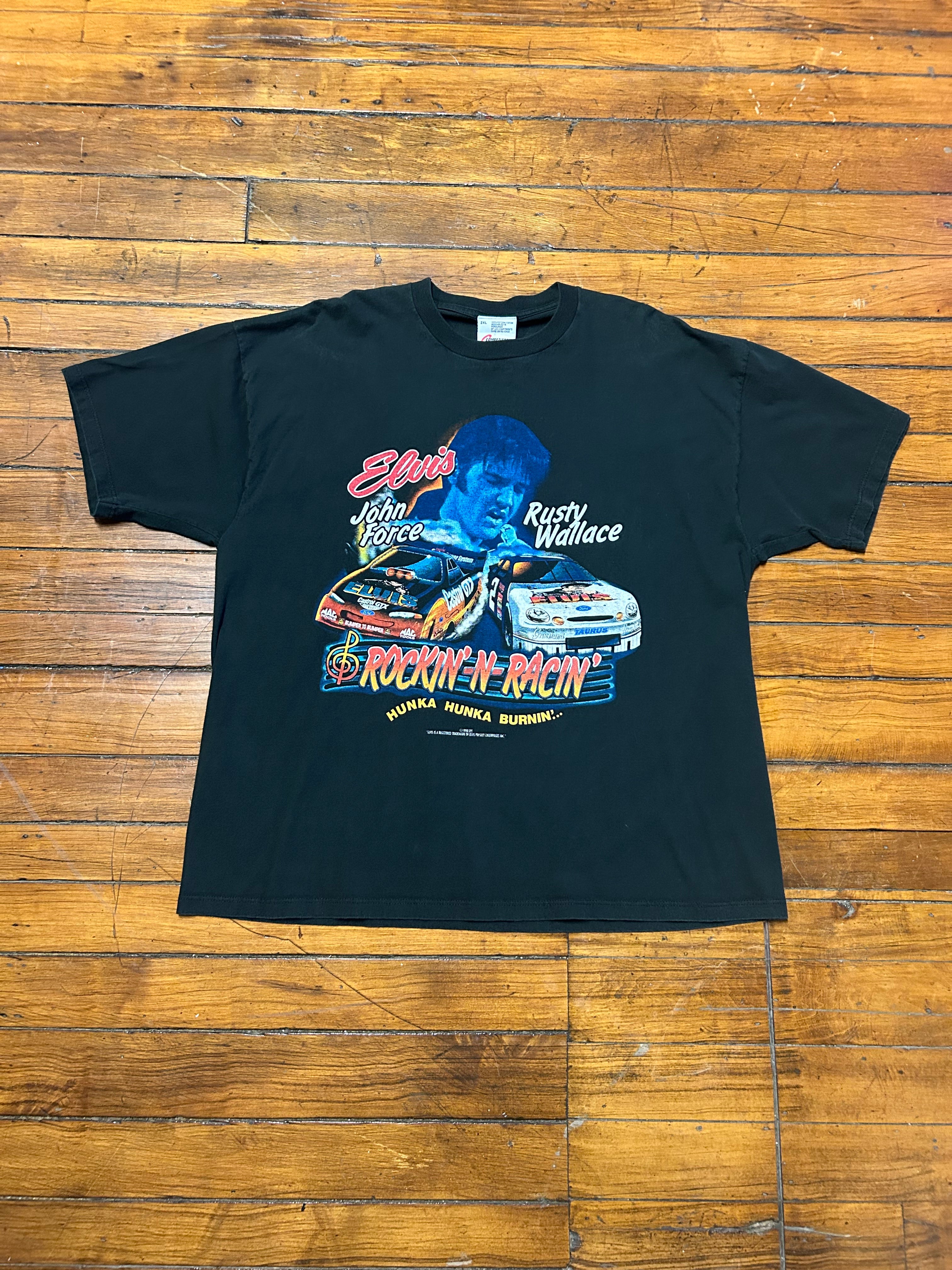 NASCAR Rusty Wallace x Elvis Presley Vintage T-Shirt