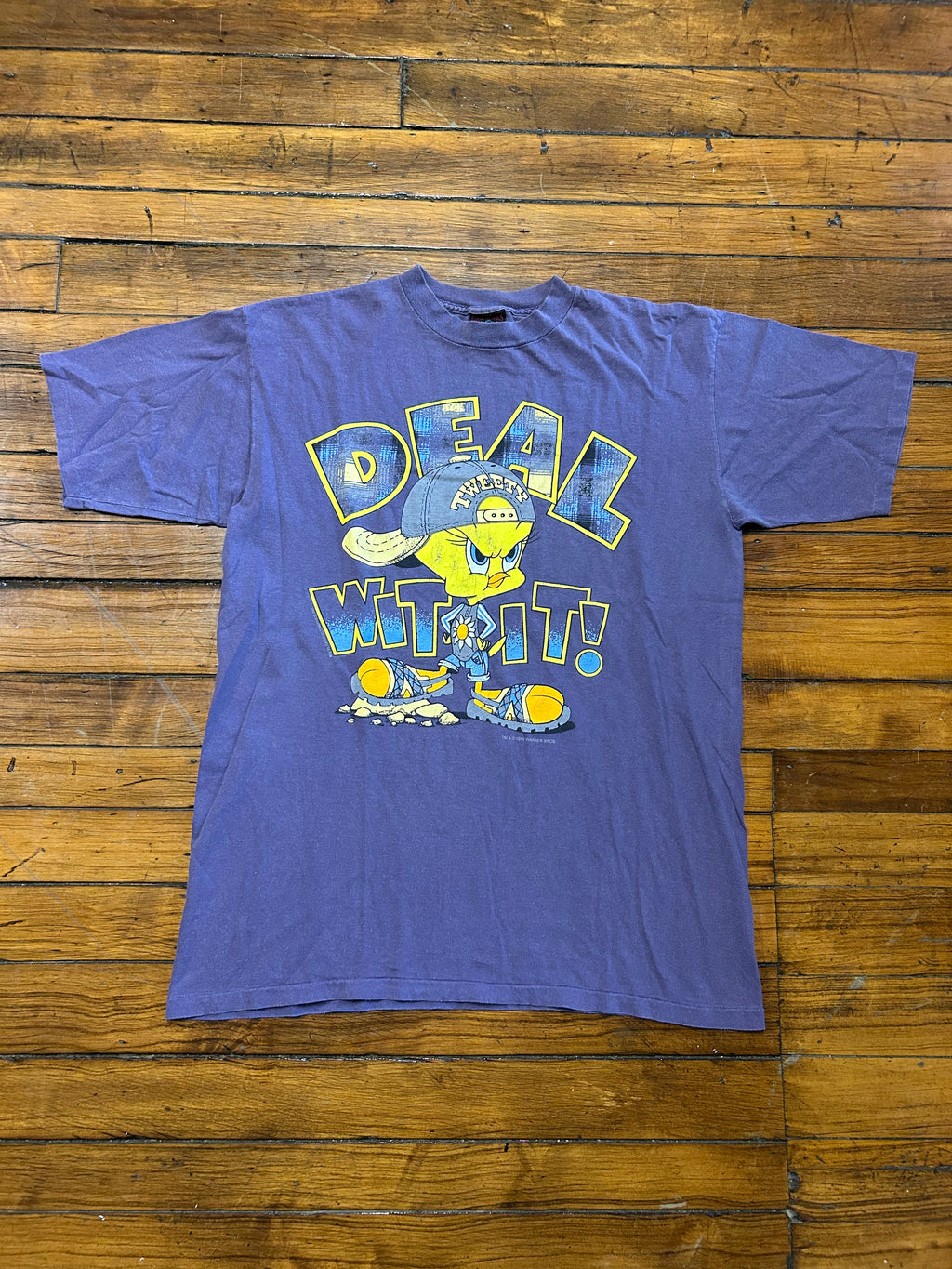 Looney Tunes Tweety Bird “Deal With It” Vintage T-Shirt