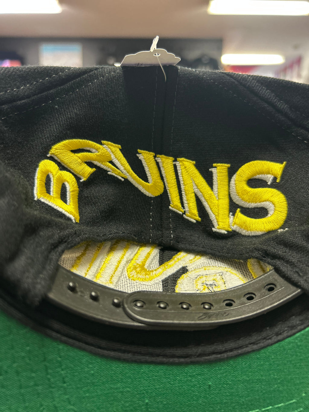 Boston Bruins Vintage NHL Youth SnapBack