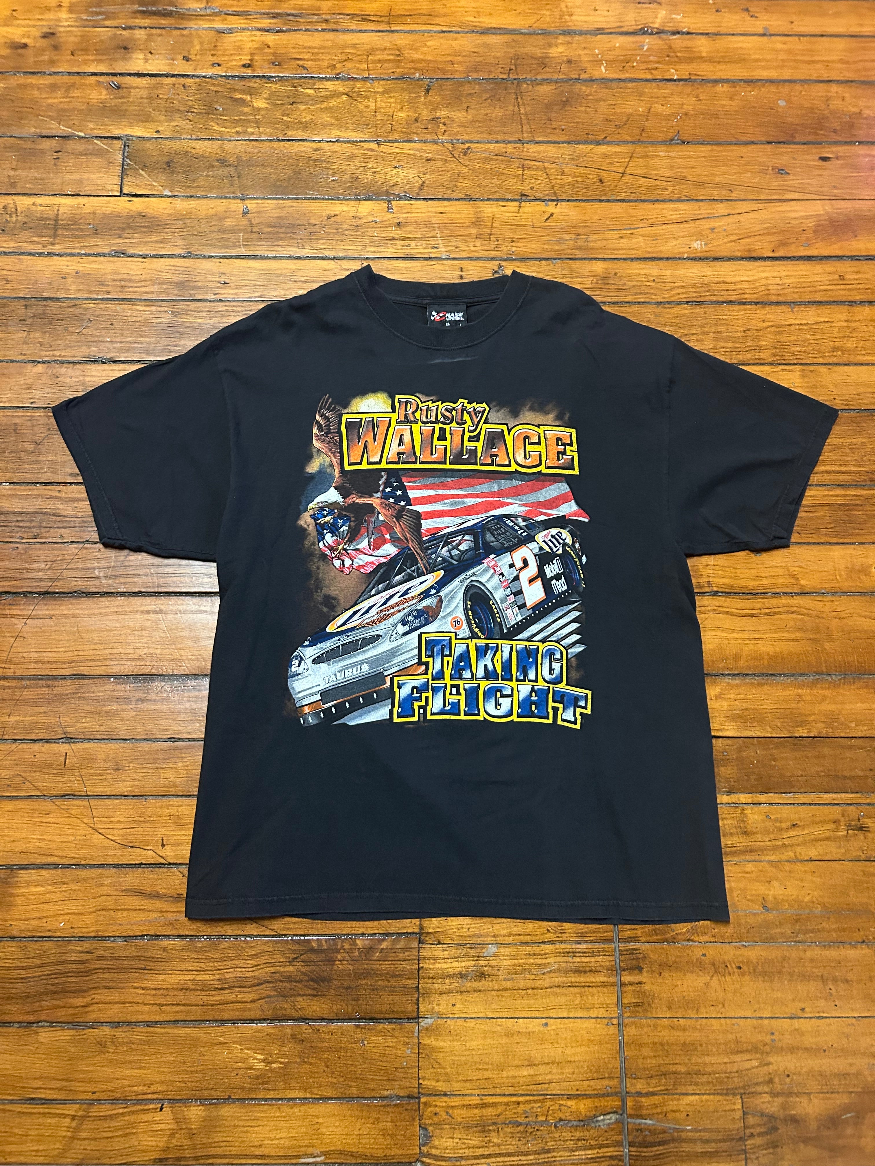 Rusty Wallace NASCAR x Harley Vintage T-Shirt