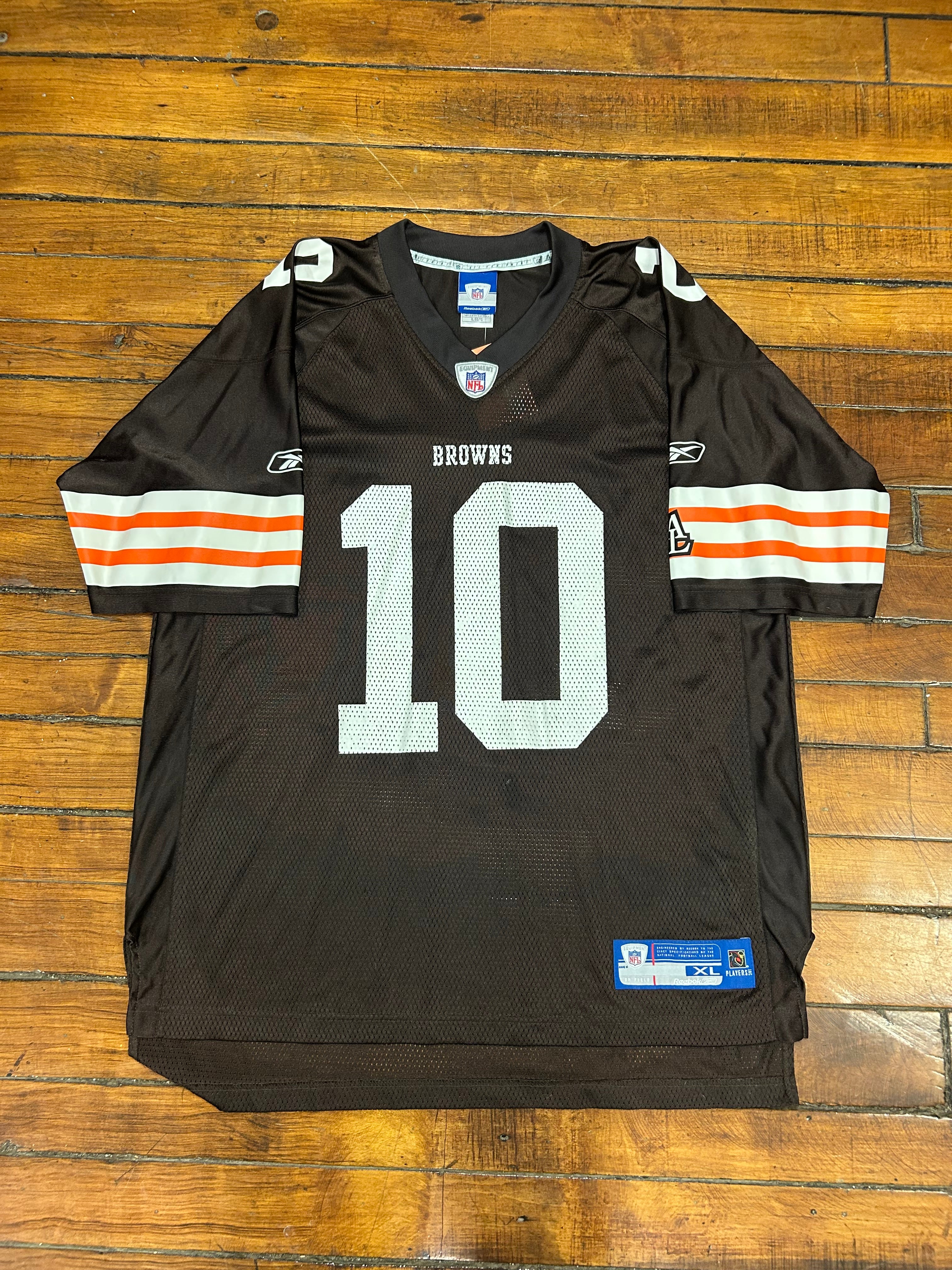 Cleveland Browns Brady Quinn #10 NFL Jersey Adult Reebok
