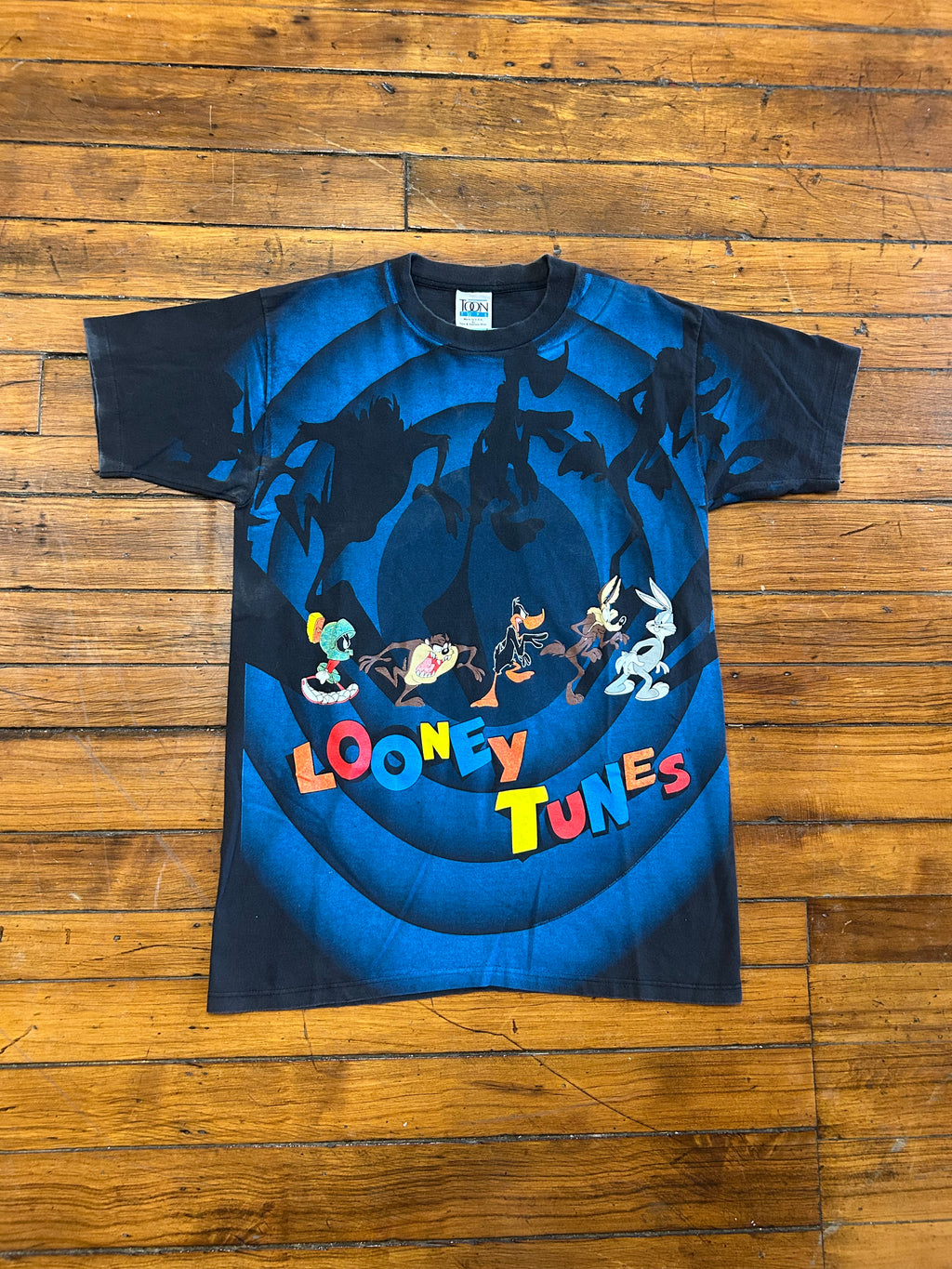 Vintage Looney Tunes All Over Print “Target” Shadow T-Shirt