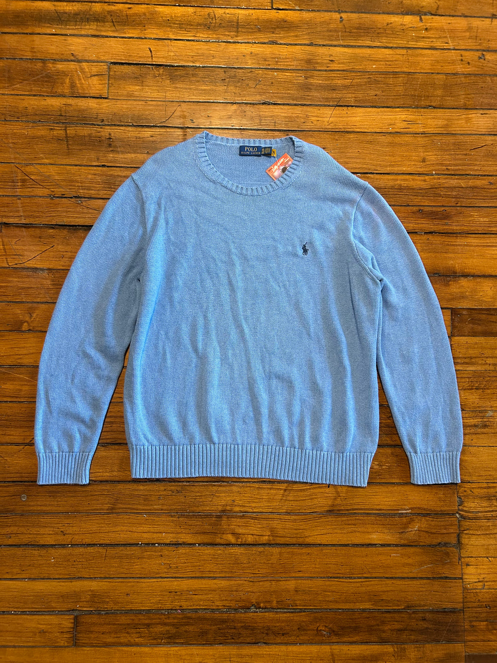 Polo Ralph Lauren Carolina Blue Pullover Sweater