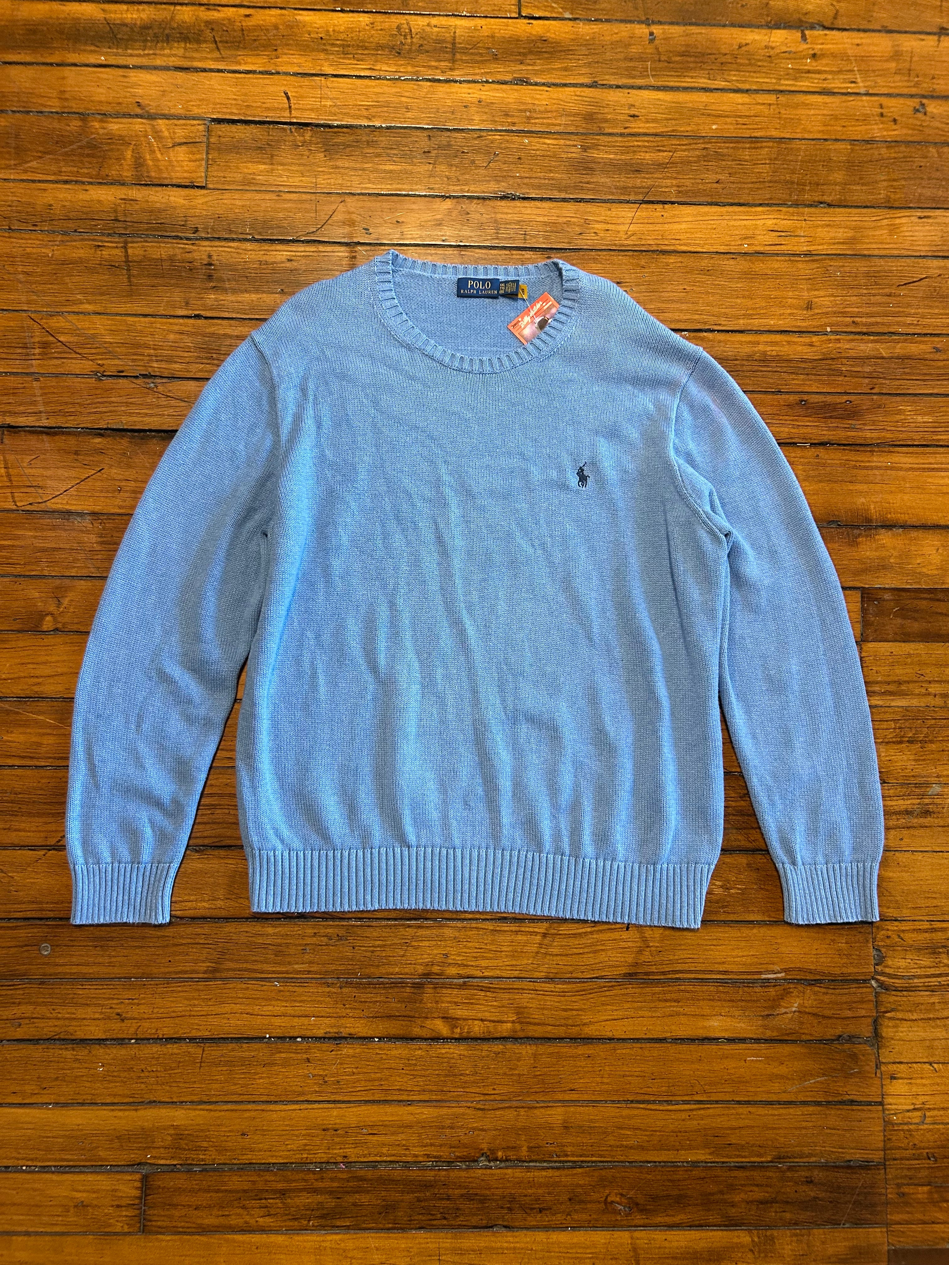 Polo Ralph Lauren Carolina Blue Pullover Sweater