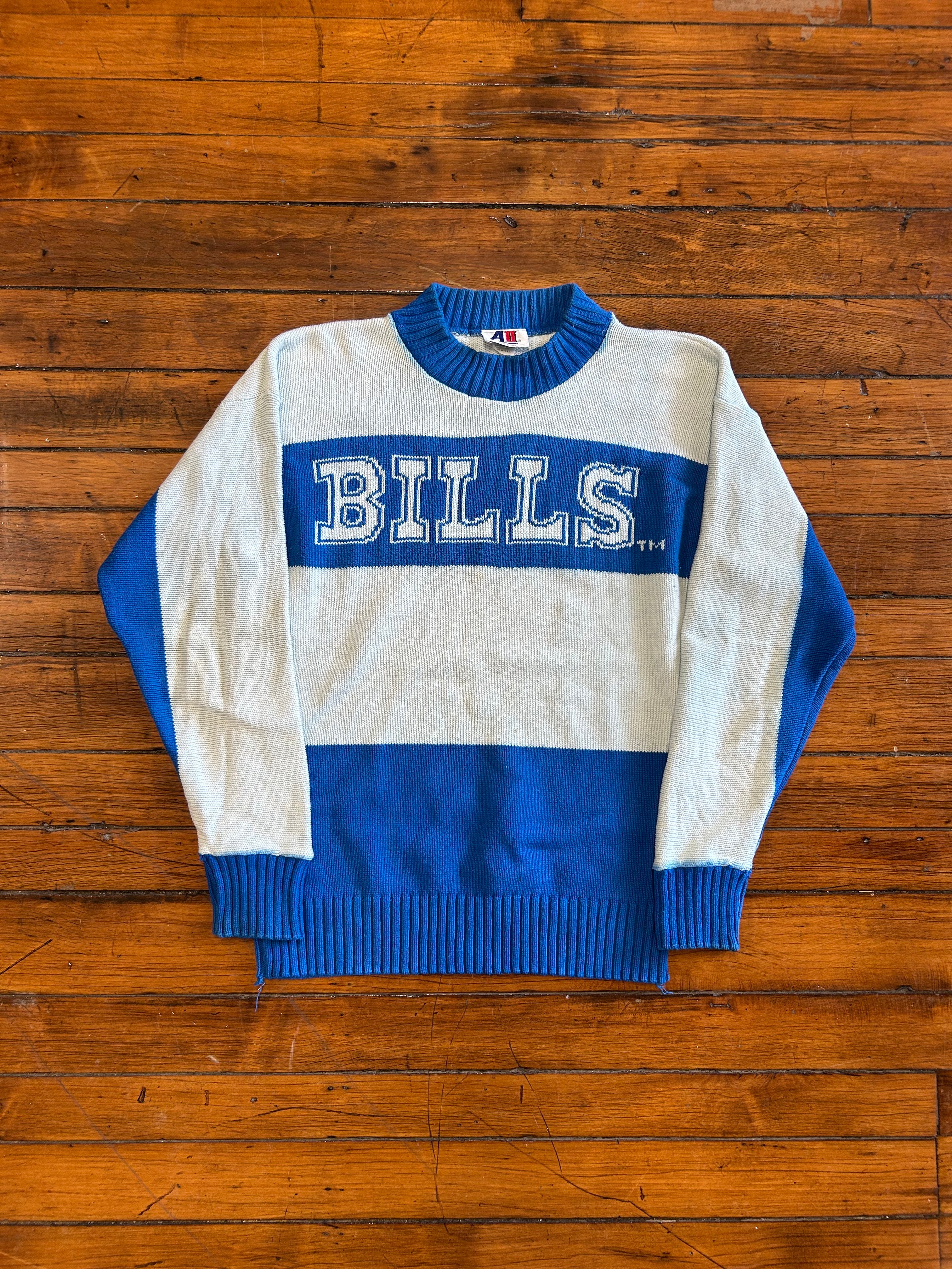 Buffalo Bills Vintage 90s Knit Pullover Sweater NFL