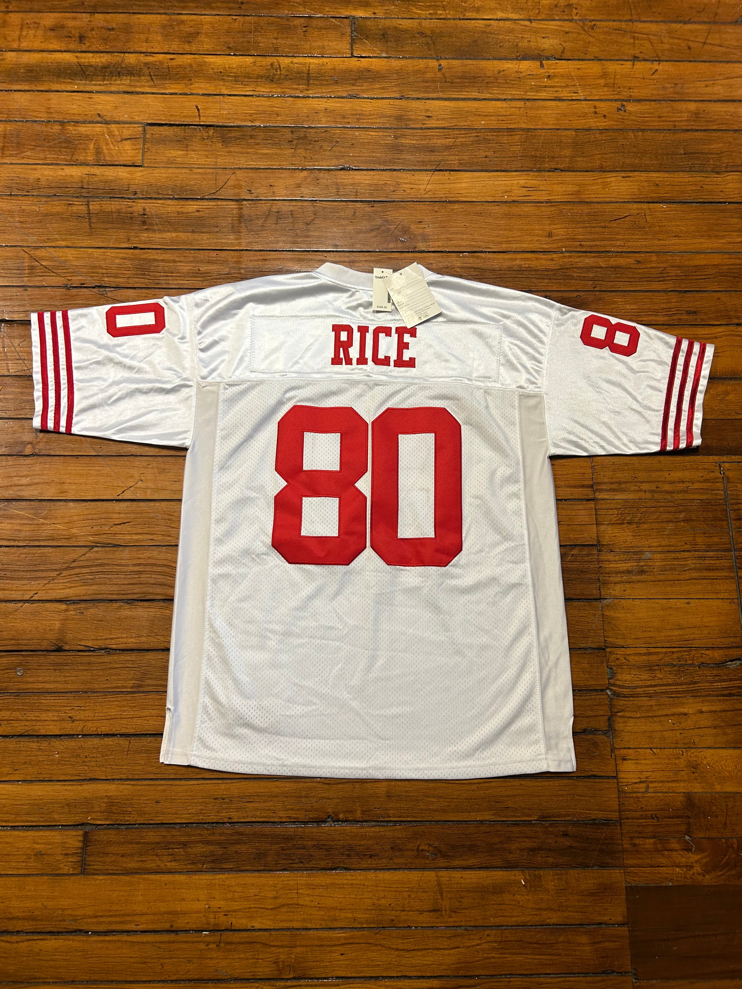 San Francisco 49ers Jerry Rice #80 Mitchell & Ness Jersey Adult