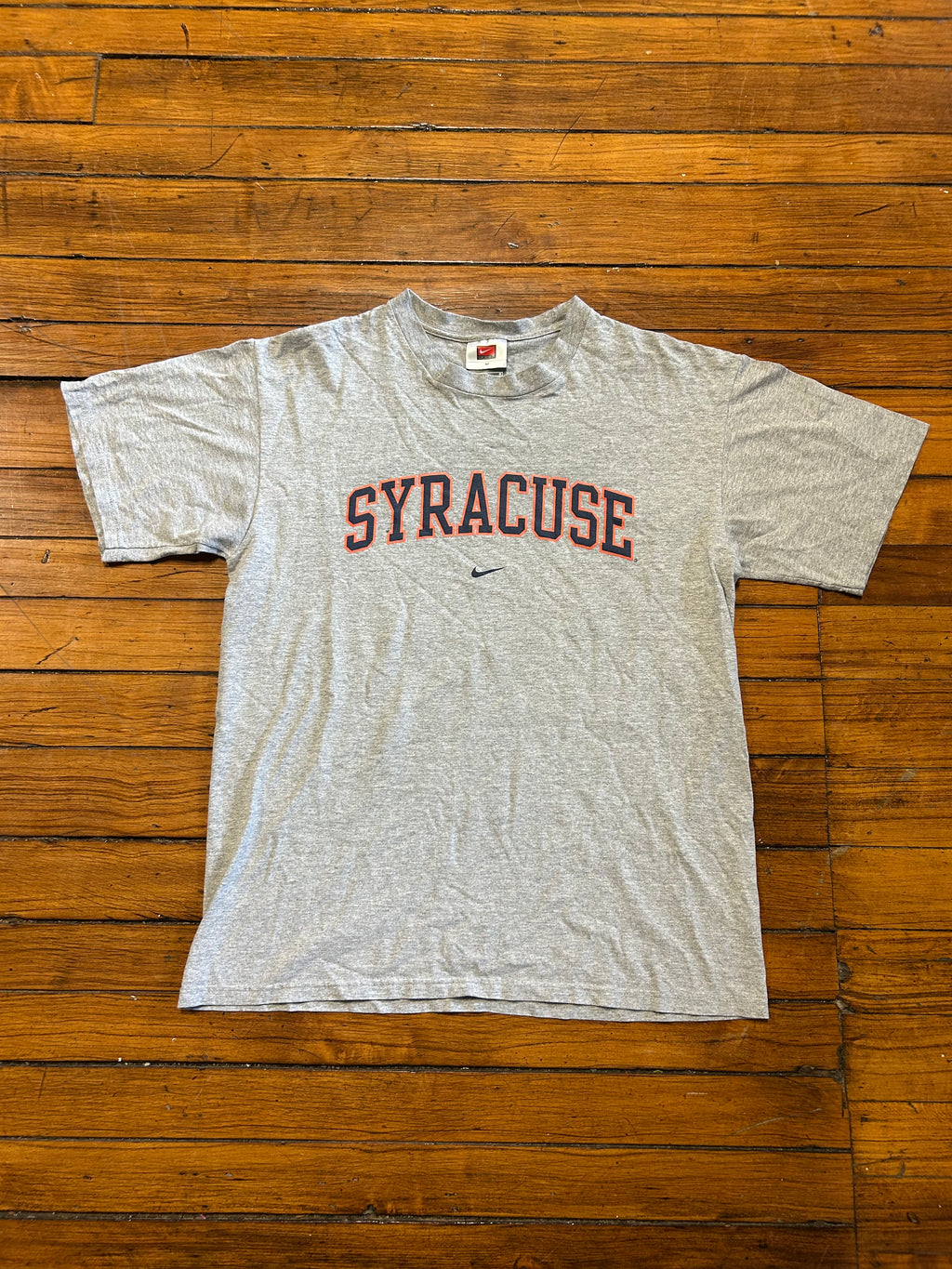 Vintage Nike Syracuse Universirt Orangemen Short Sleeve Shiirt