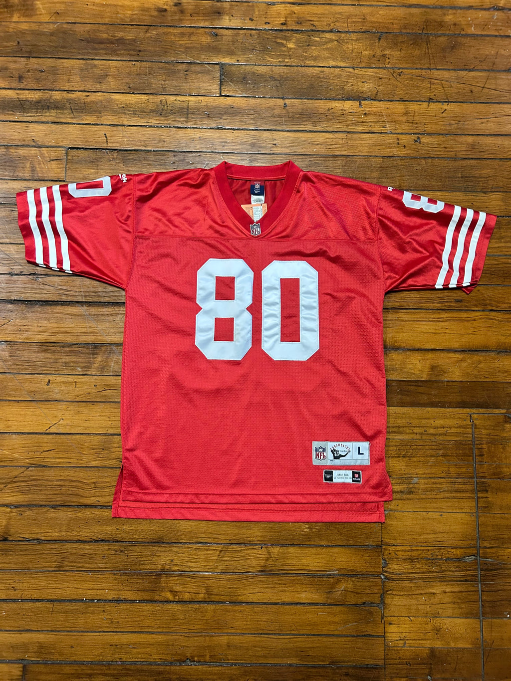 San Francisco 49ers Jerry Rice #80 Throwback Jersey Red