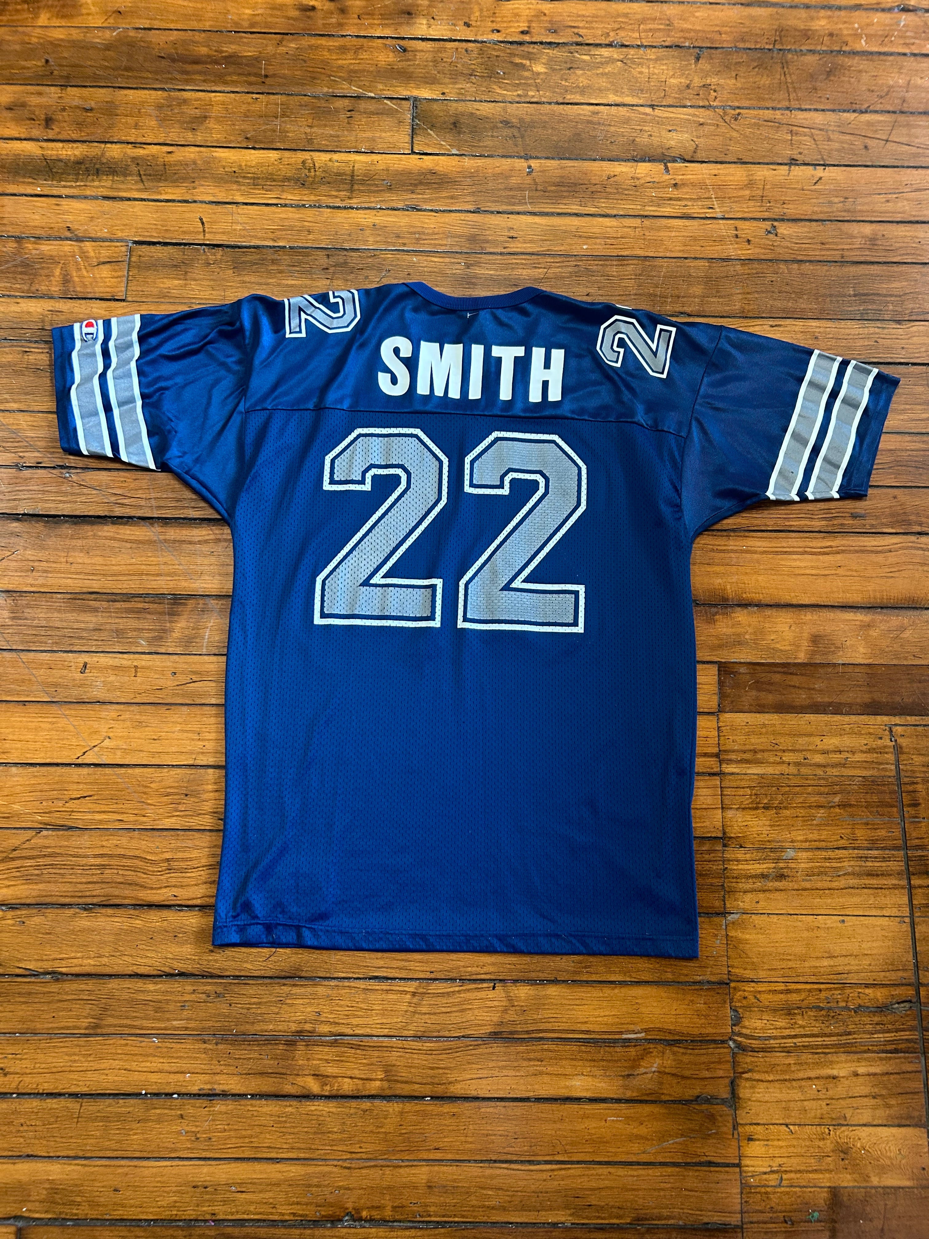 Dallas Cowboys Emmit Smith Jersey #22 Vintage Champion