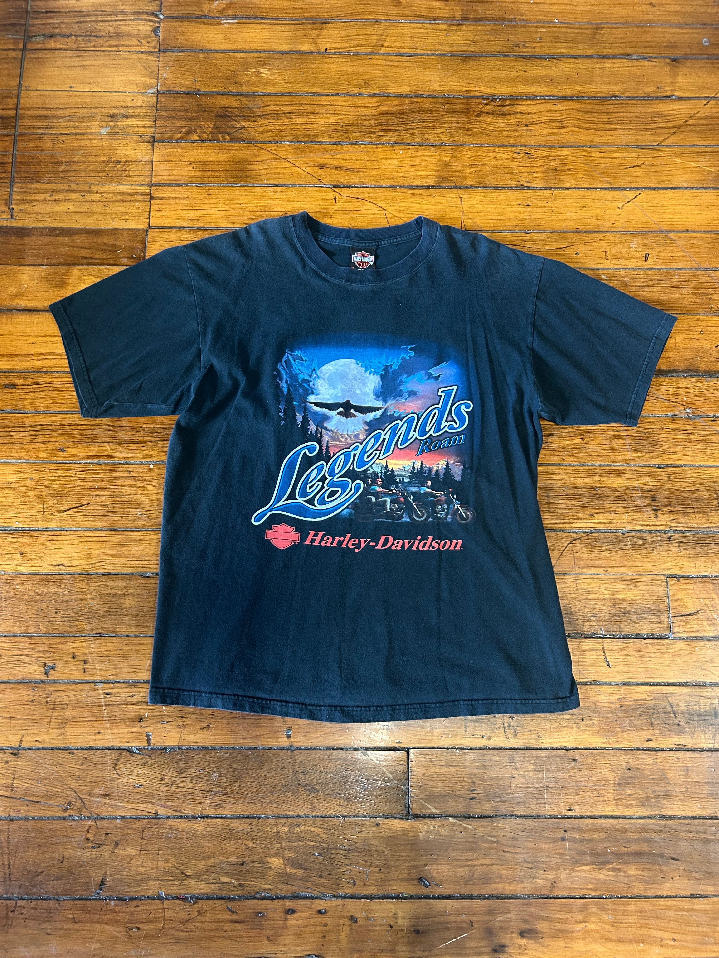 Harley Davidson “Where Legends Roam” Vintage T-Shirt Men’s