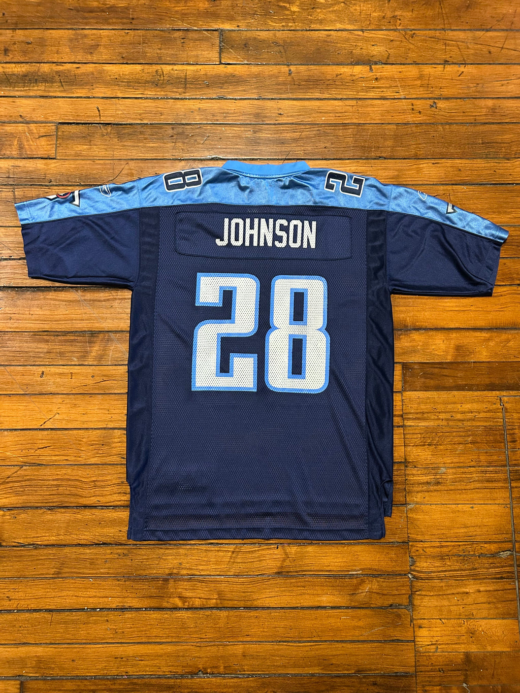 Tennessee Titans Chris Johnson #28 Reebok Jersey Retro