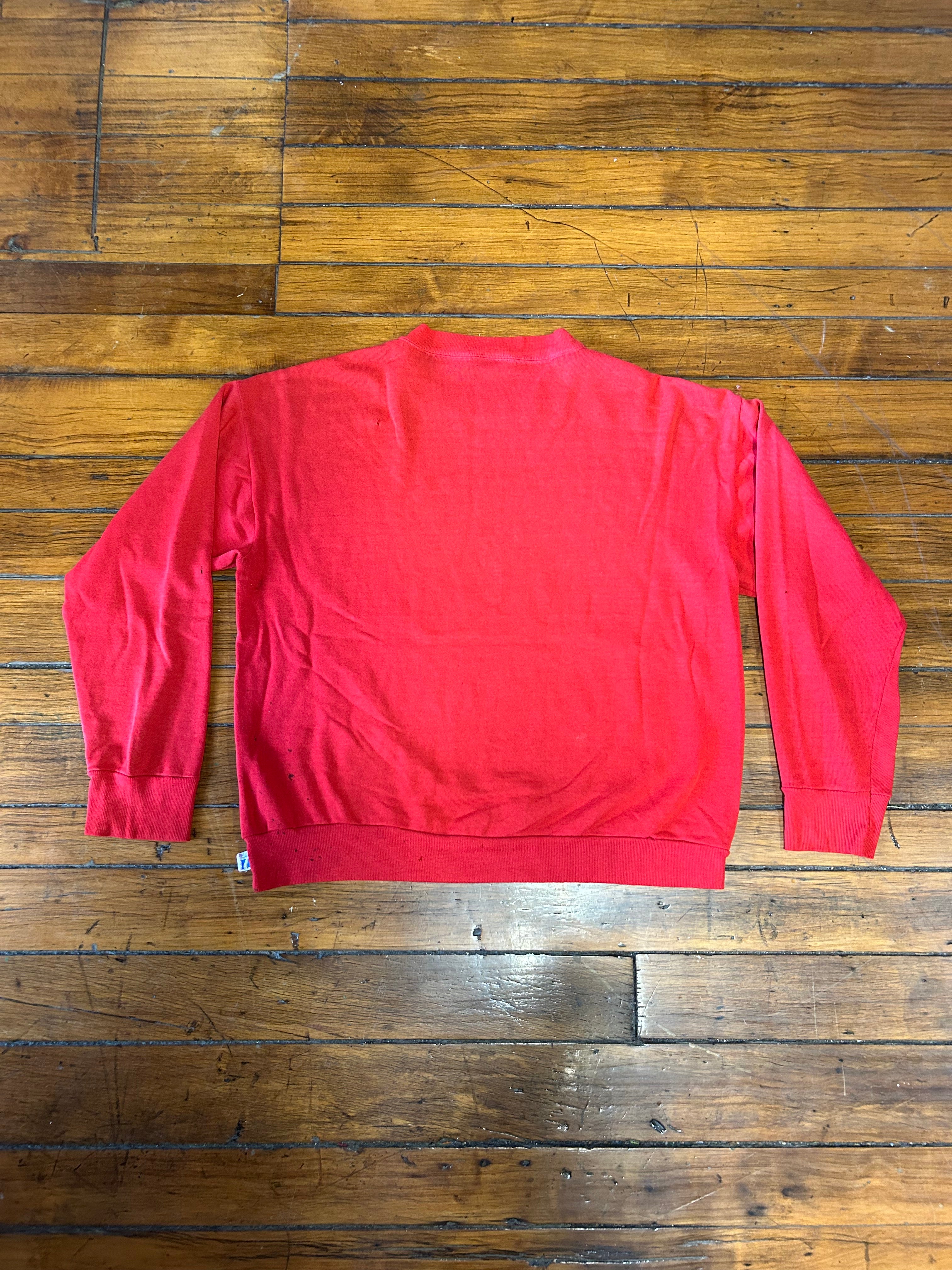 Buffalo Bills Football 1990 Vintage LOGO 7 Crewneck Adult