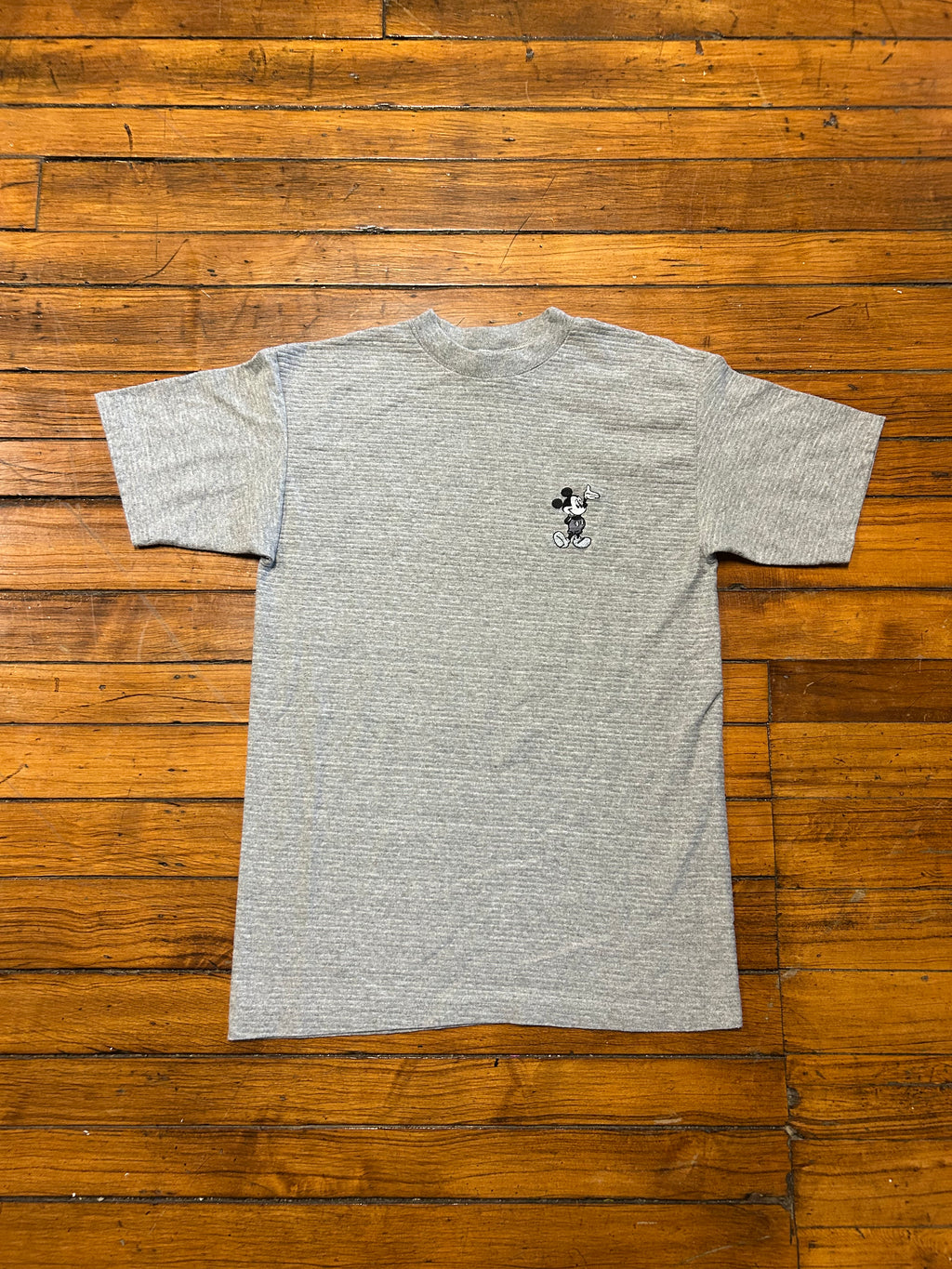 Disney Mickey Mouse Heather Grey Short Sleeve Shirt