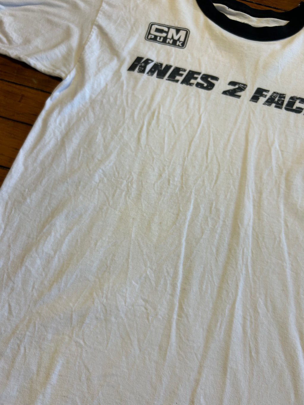 WWE CM Punk “Knees 2 Faces” GTS Promo T-Shirt