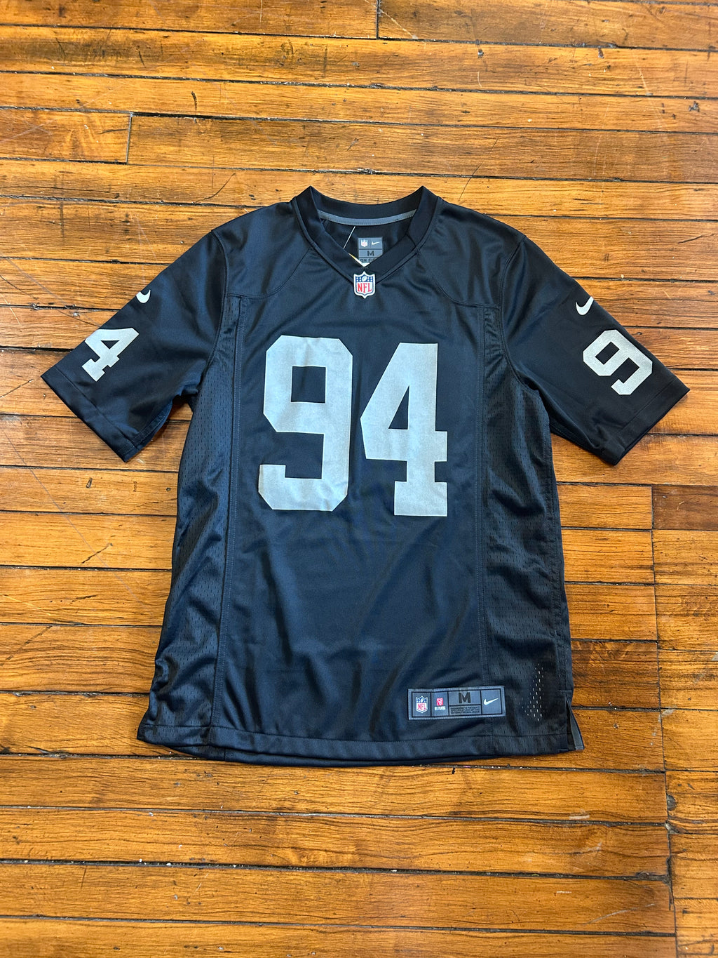 Carl Nassib Oakland Raiders Nike On Field #94 Jersey Adult