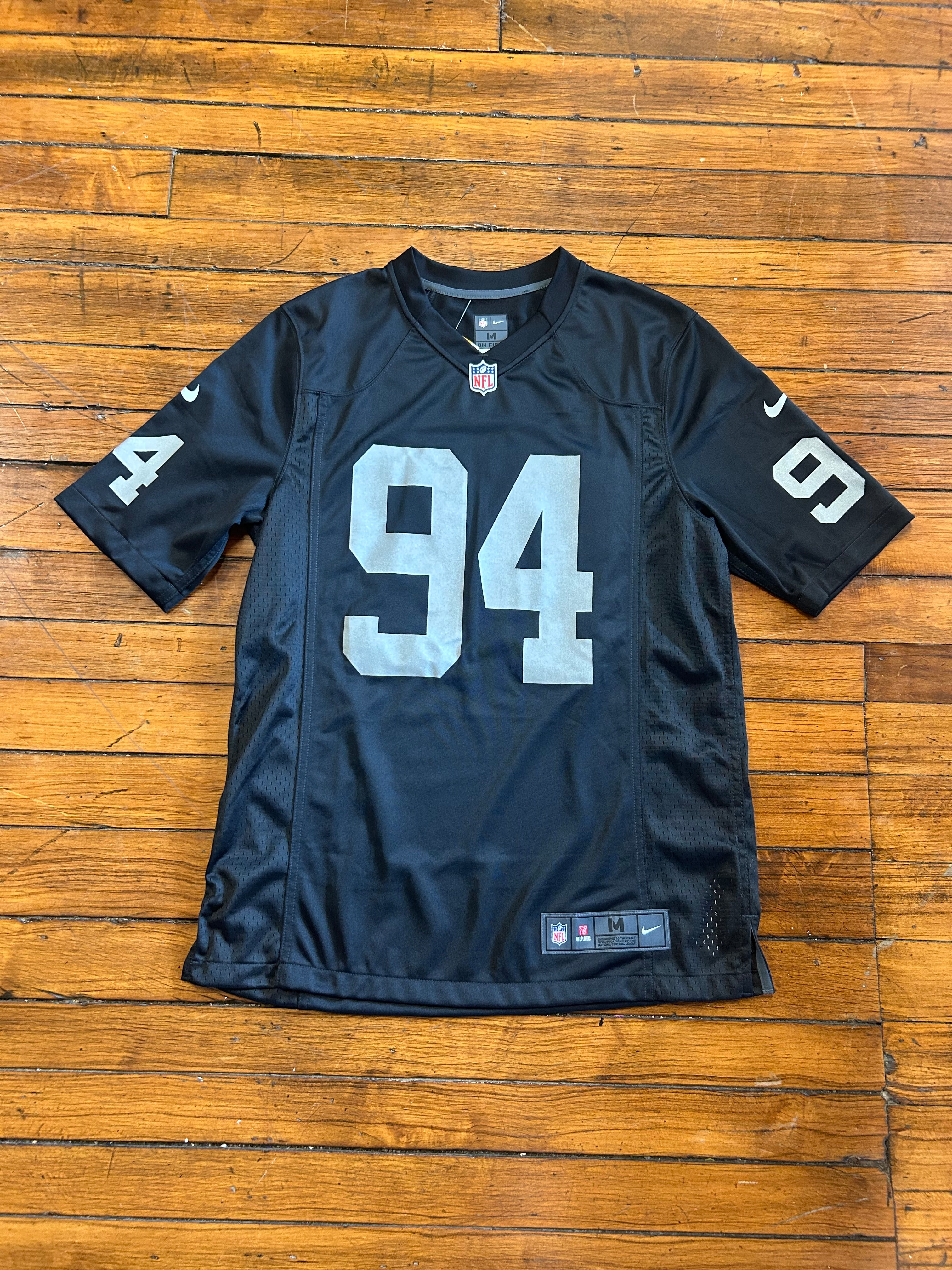 Carl Nassib Oakland Raiders Nike On Field #94 Jersey Adult