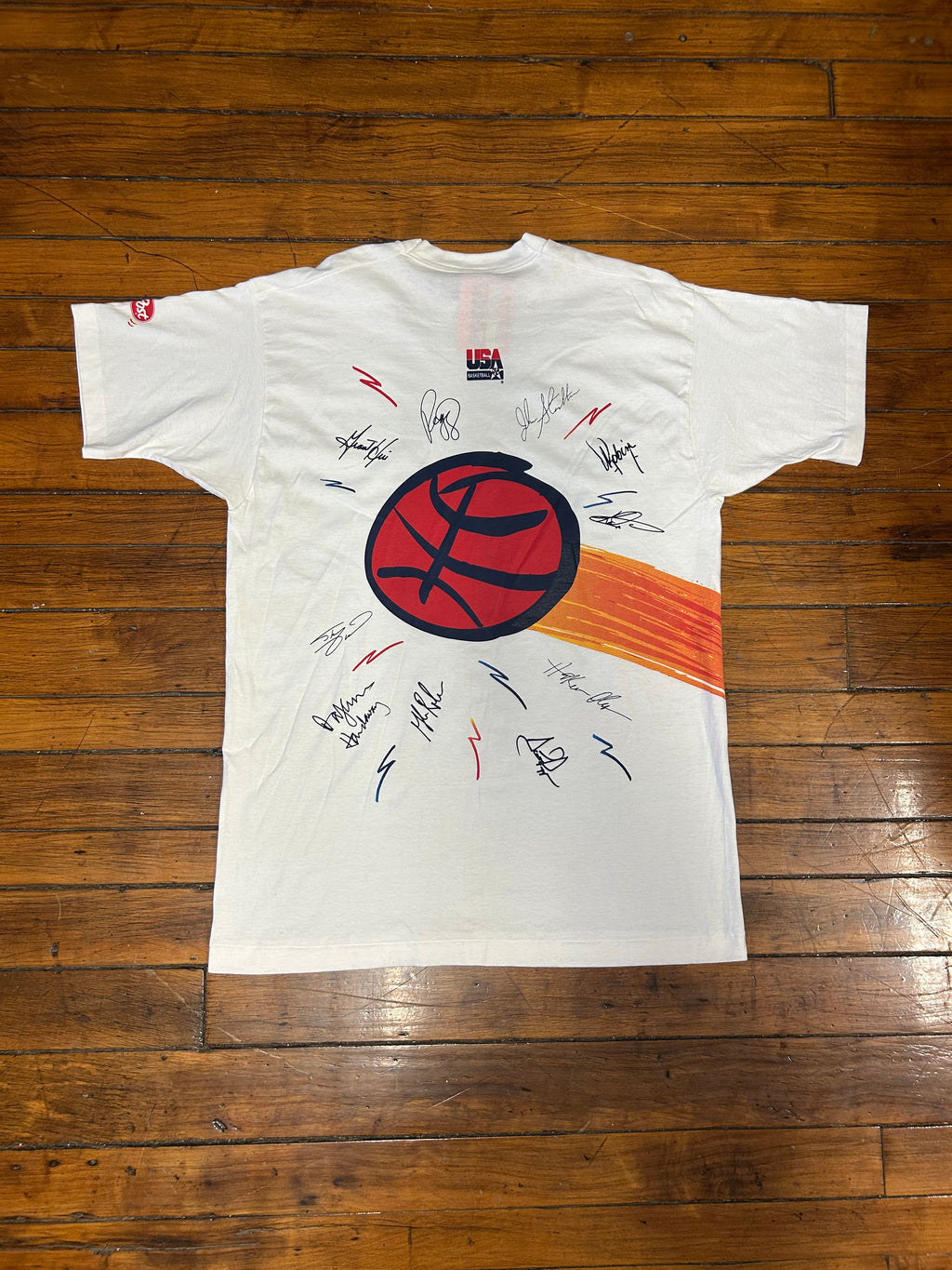 USA Olympic Dream Team Vintage Short Sleeve Shirt 90s