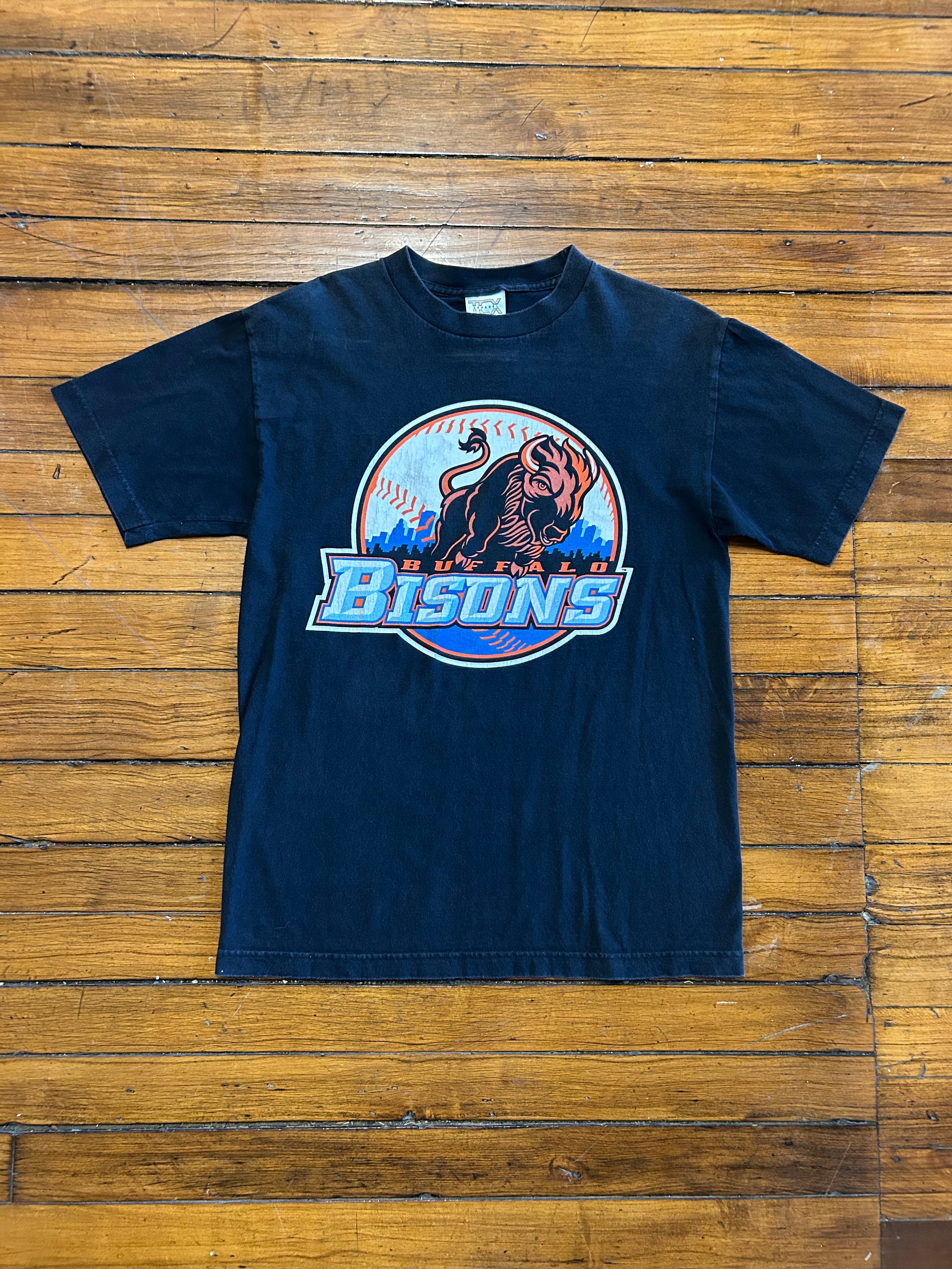 Buffalo Bisons Minor League Y2K Short Sleeve Shirt