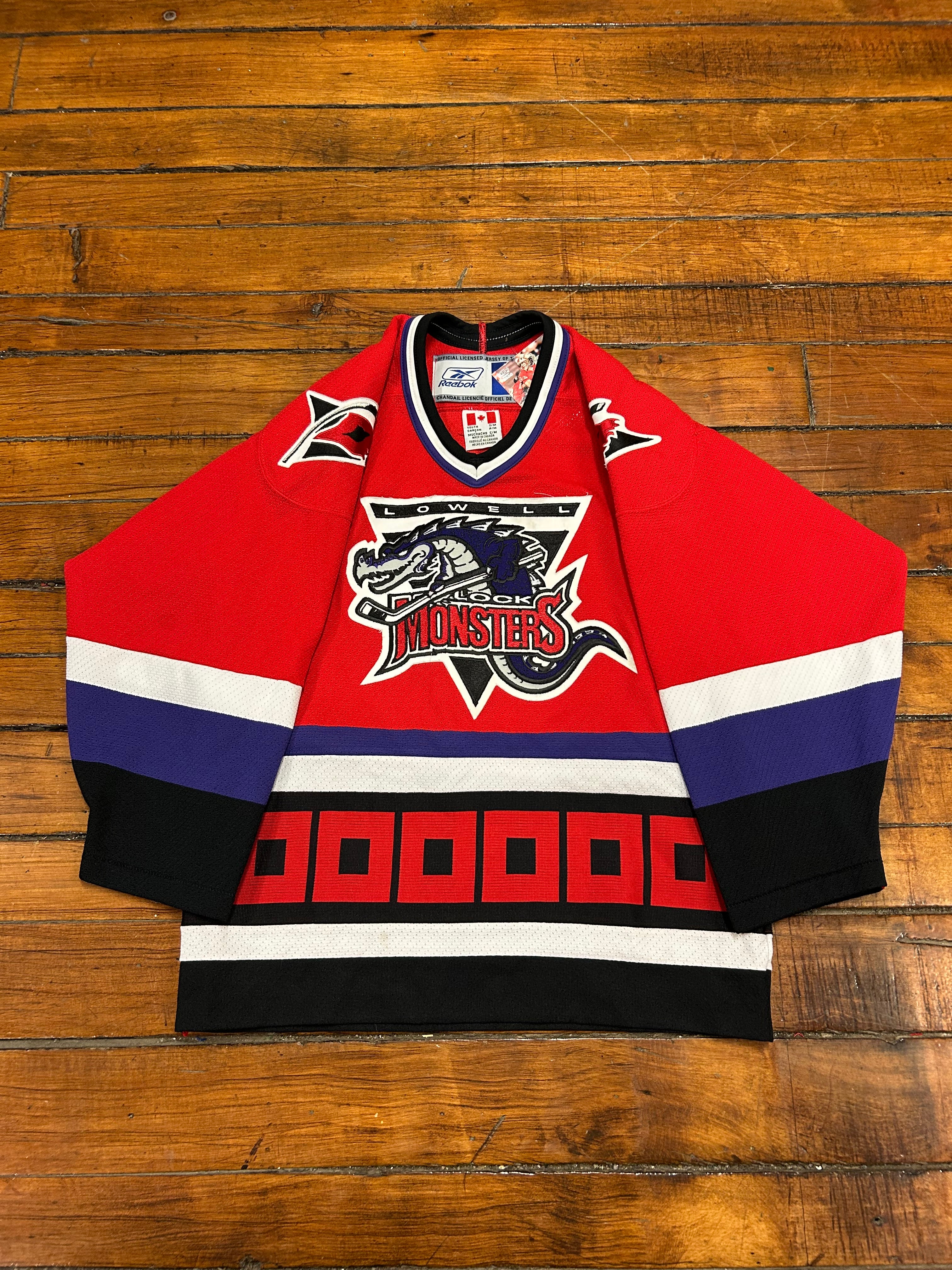 Lowell Lock Monsters AHL Hockey Jersey