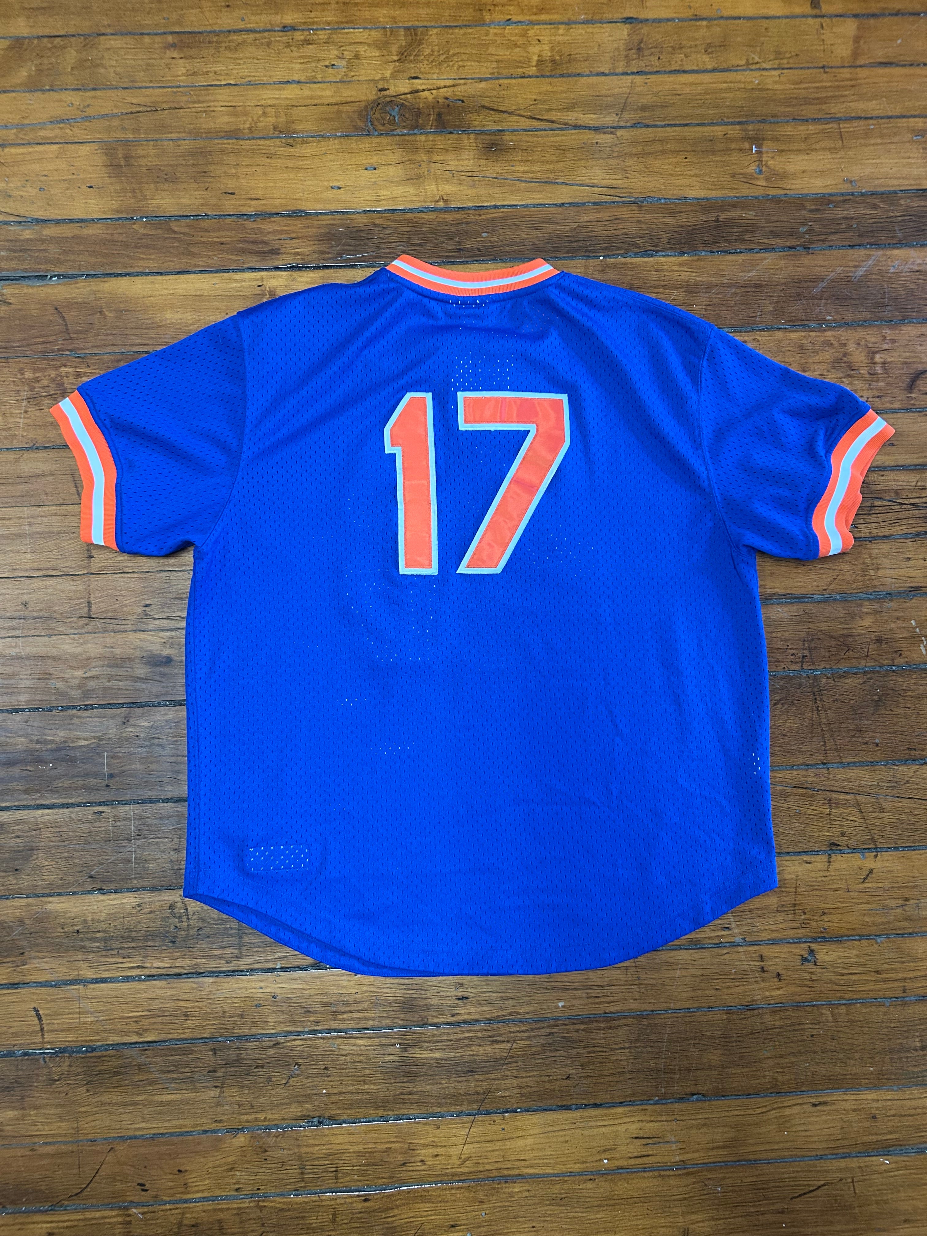 New York Mets Keith Hernandez Mitchell & Ness #17 Jersey