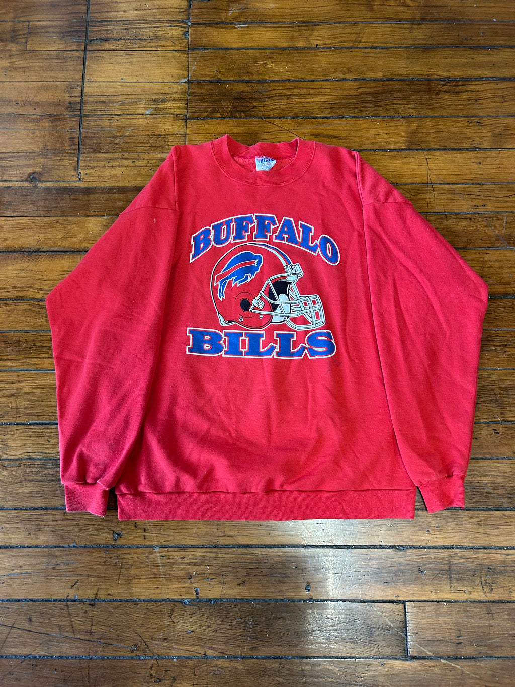 Buffalo Bills Vintage Trench 90s Crewneck
