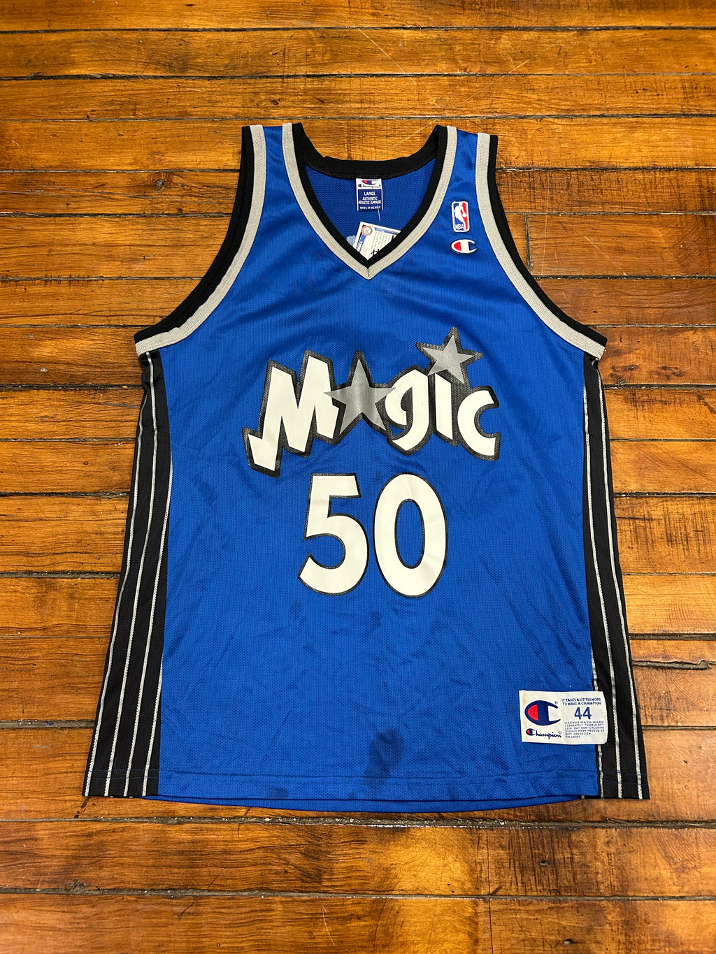 Mike Miller Orlando Magic Vintage Champion Jersey