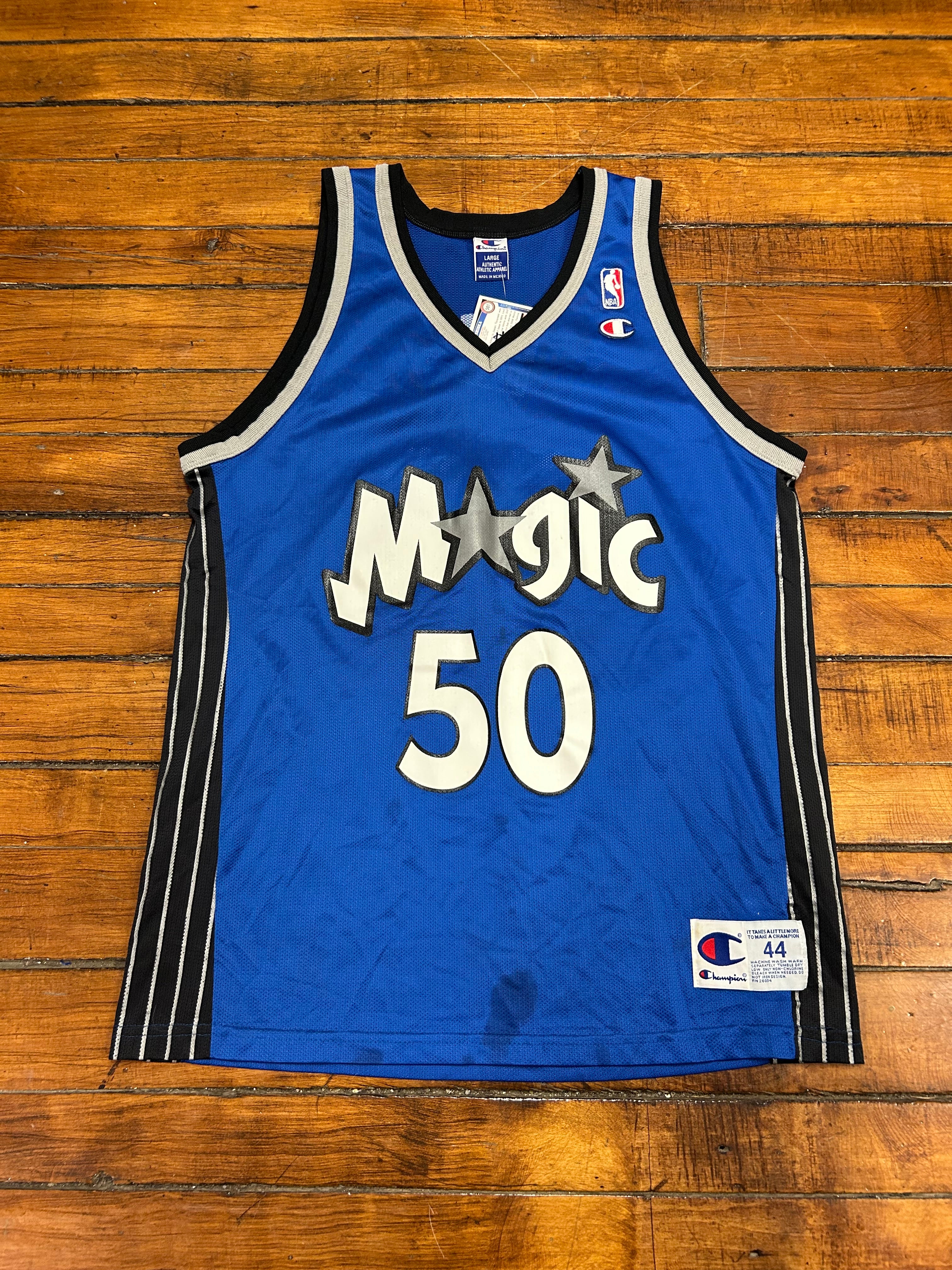 Mike Miller Orlando Magic Vintage Champion Jersey