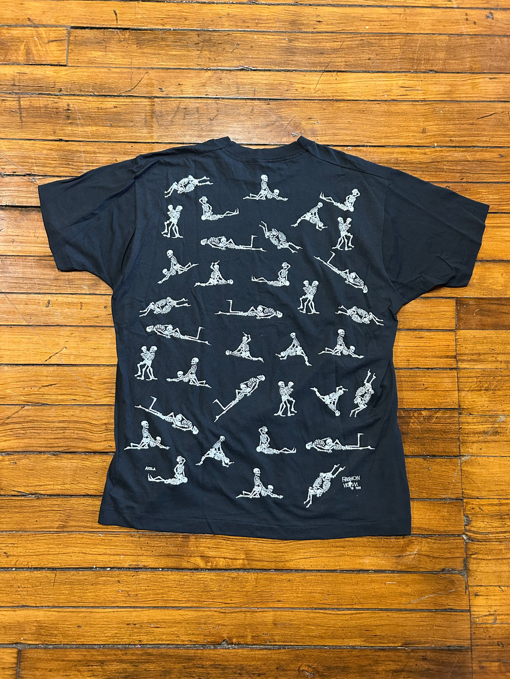 Vintage S*x Parody All Over Print T-Shirt Single Stitch