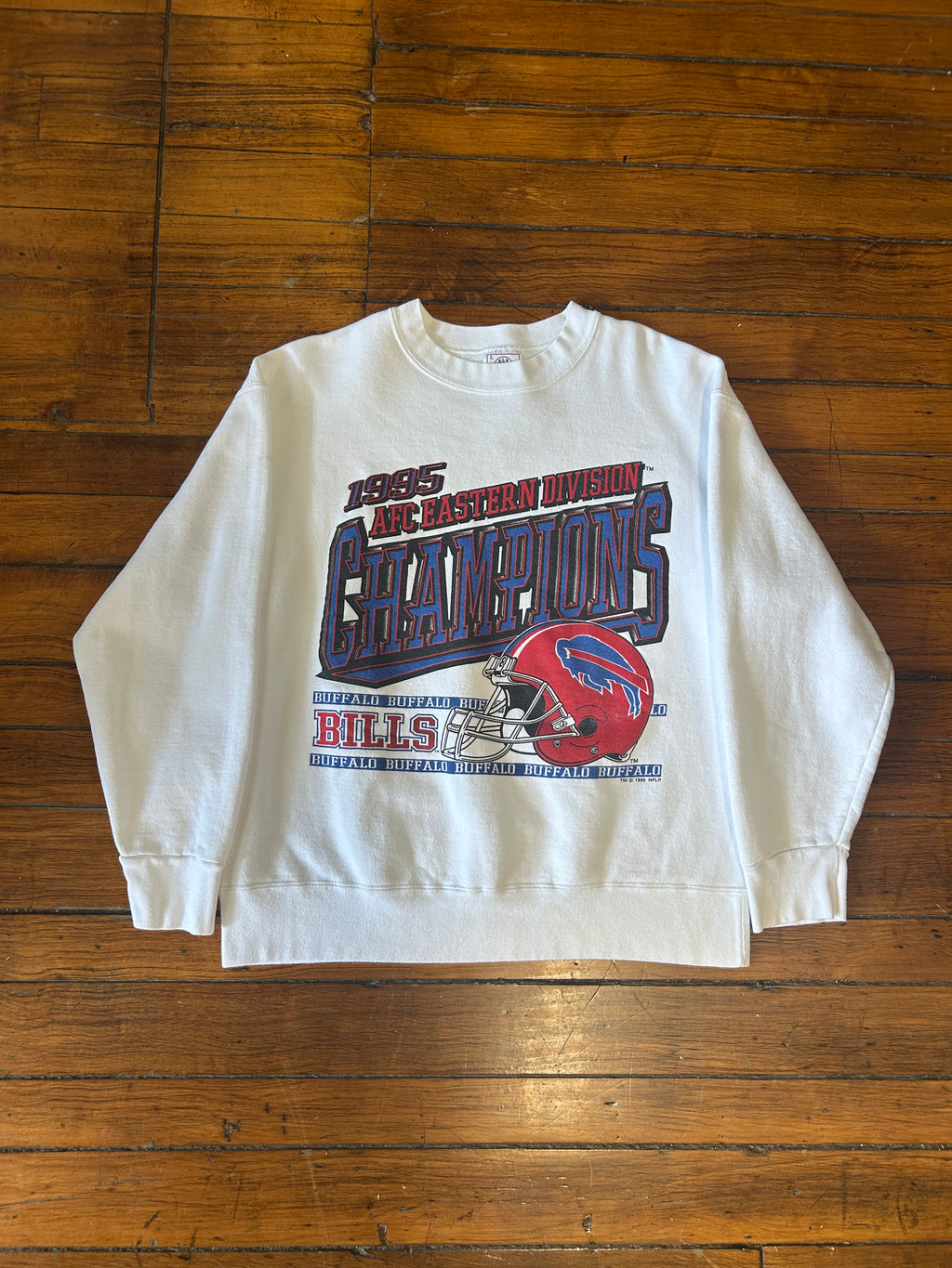 Buffalo Bills Vintage 1995 AFC Champs Crewneck