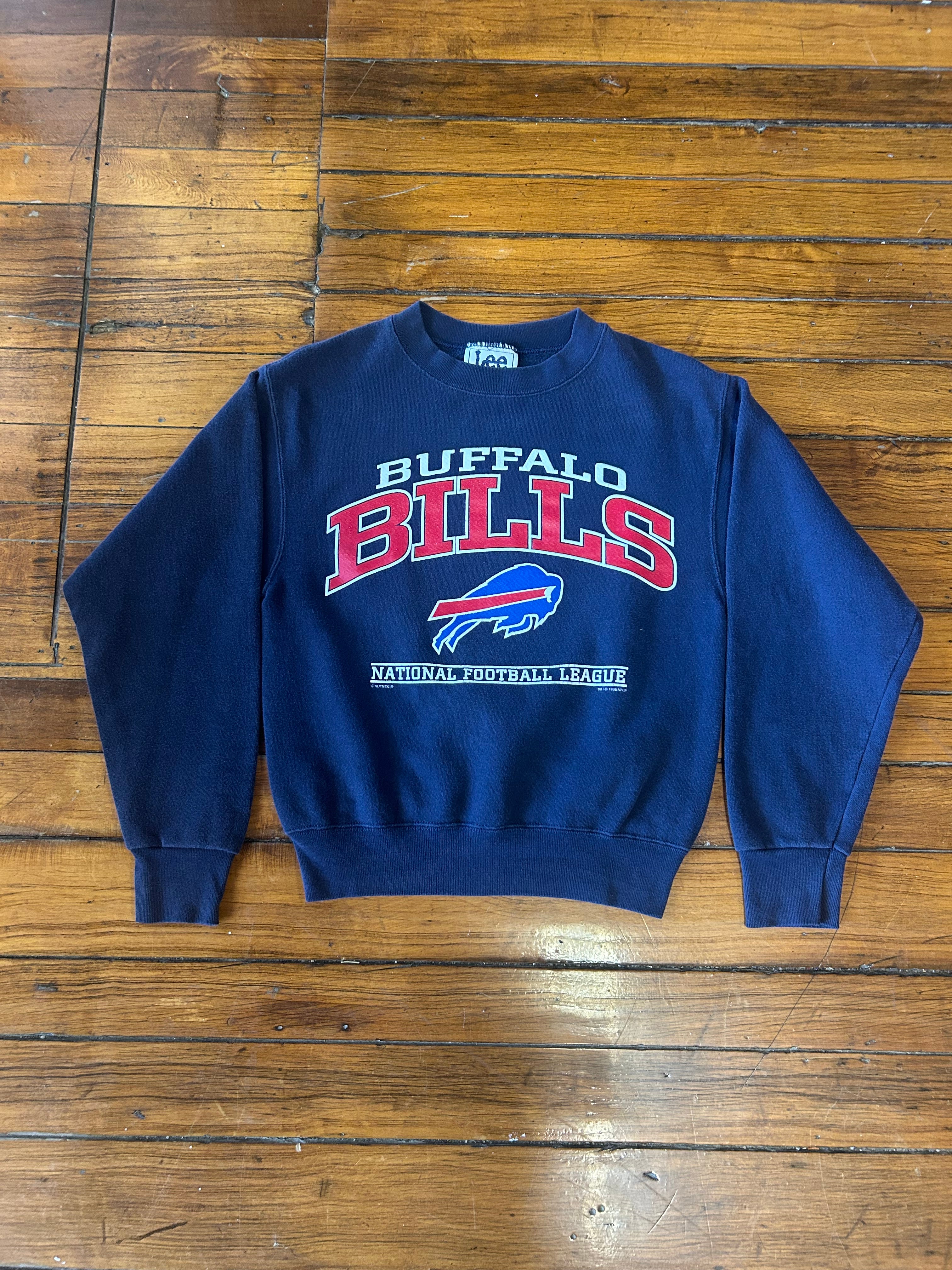 Buffalo Bills Vintage NFL Lee Sport Crewneck