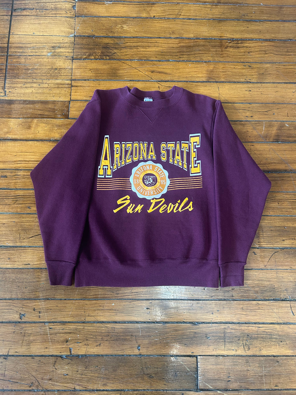 Arizona State Sun Devils Vintage University Champion Crewneck 90s