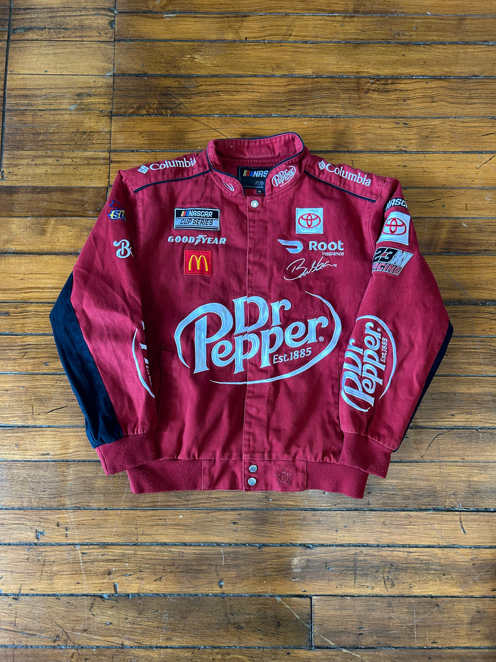 NASCAR Bubba Wallace Racing Dr Pepper Jeff Hamilton Jacket