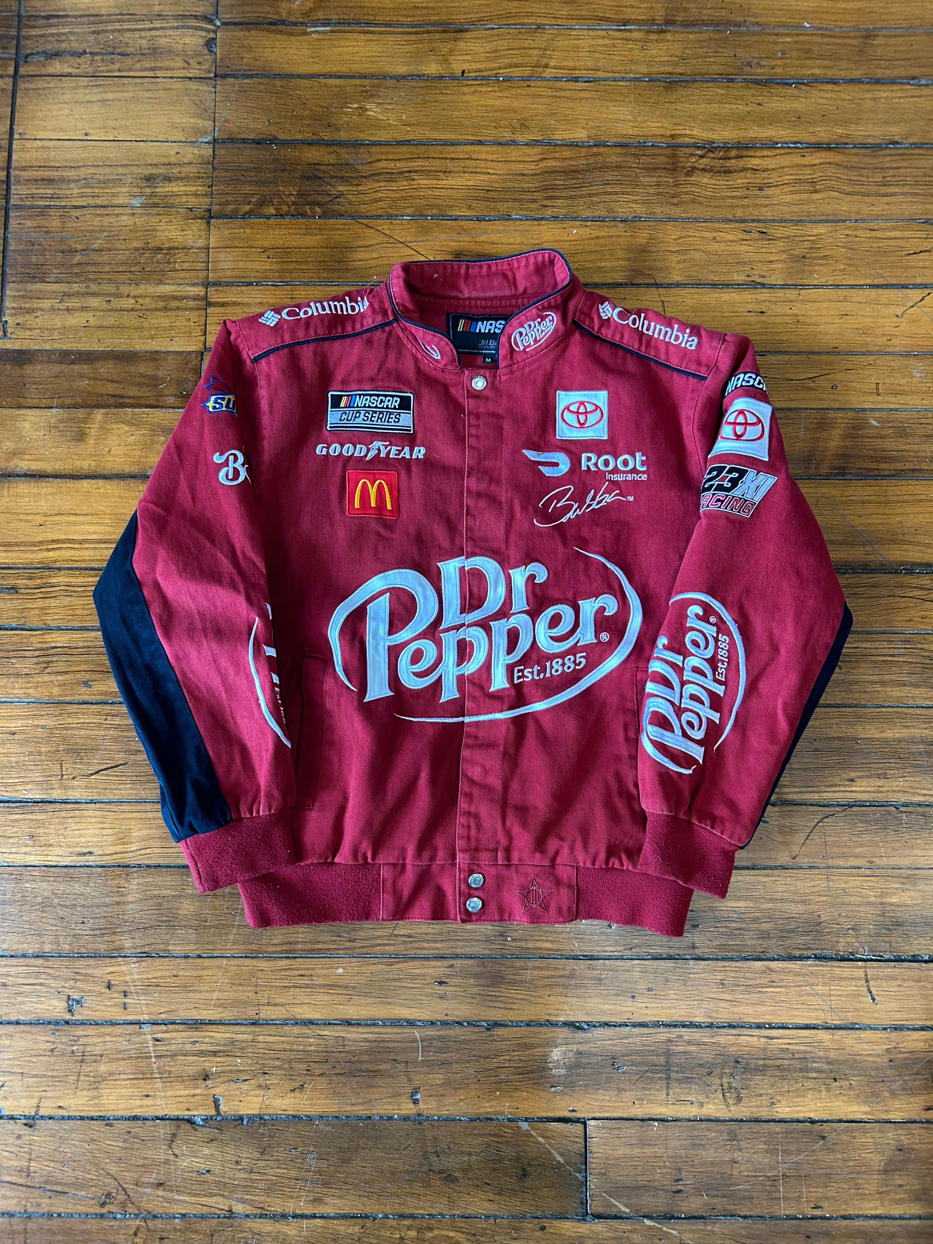 NASCAR Bubba Wallace Racing Dr Pepper Jeff Hamilton Jacket