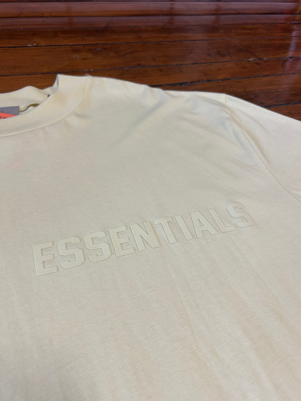 Essentials Fear Of God Yellow Short Sleeve Shirt