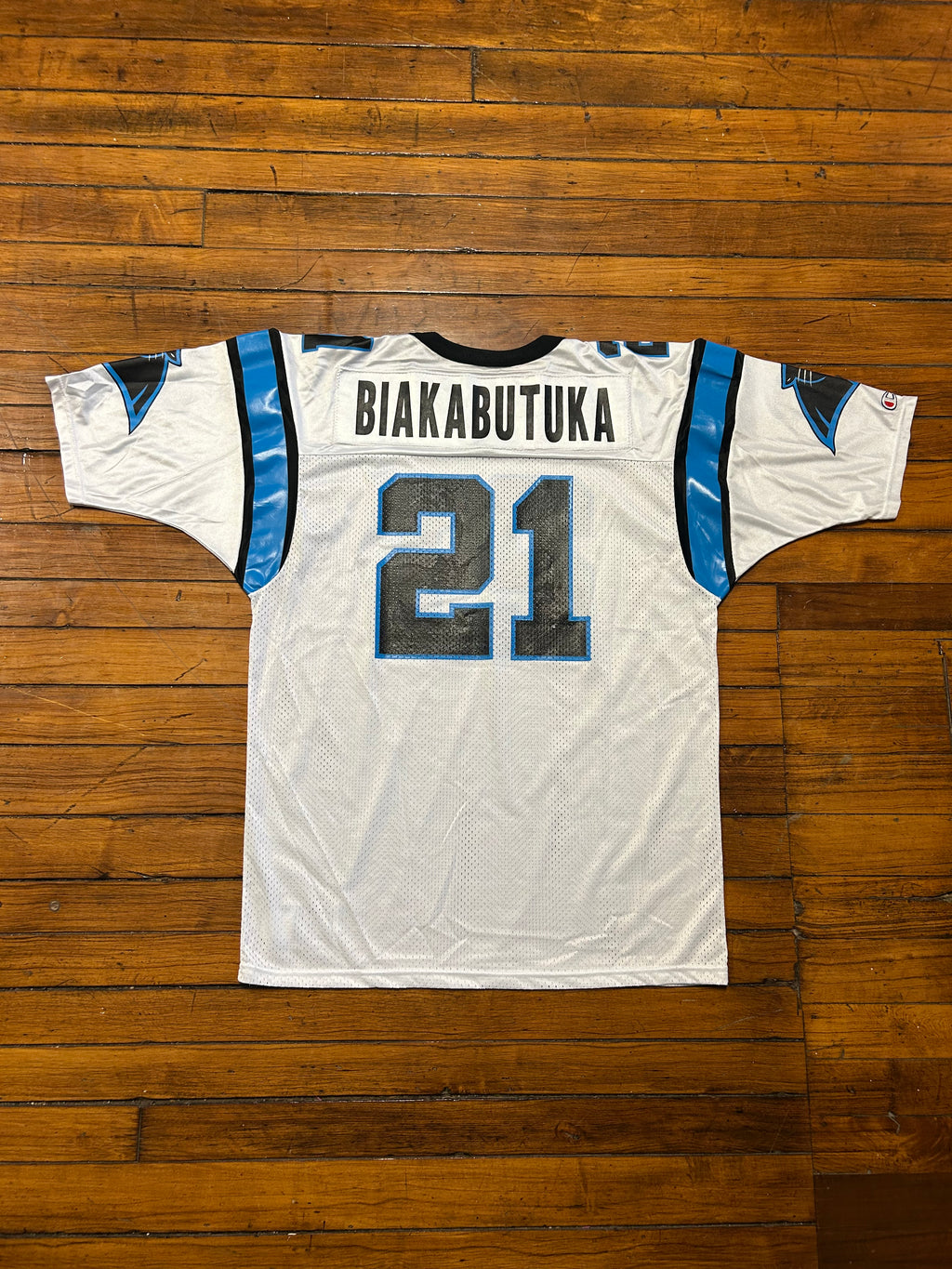 Carolina Panthers Vintage Champion Tim Biakabutuka #21 Jersey