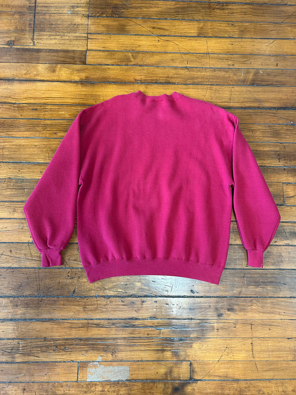 Vintage Arkansas University Razorbacks College Sweater Russell Athletic Adult