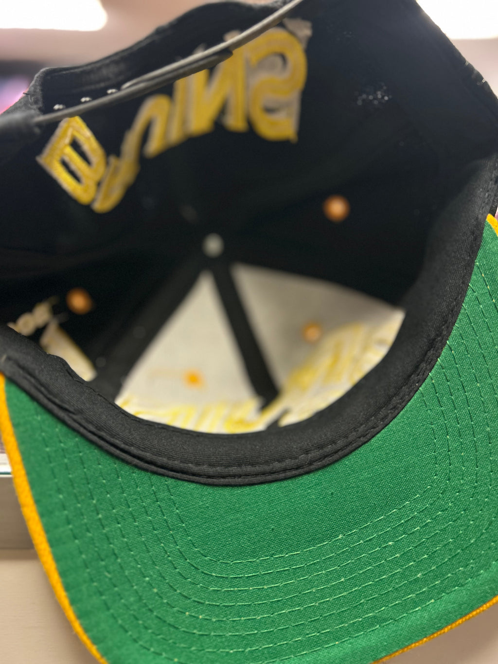 Boston Bruins Vintage NHL Youth SnapBack