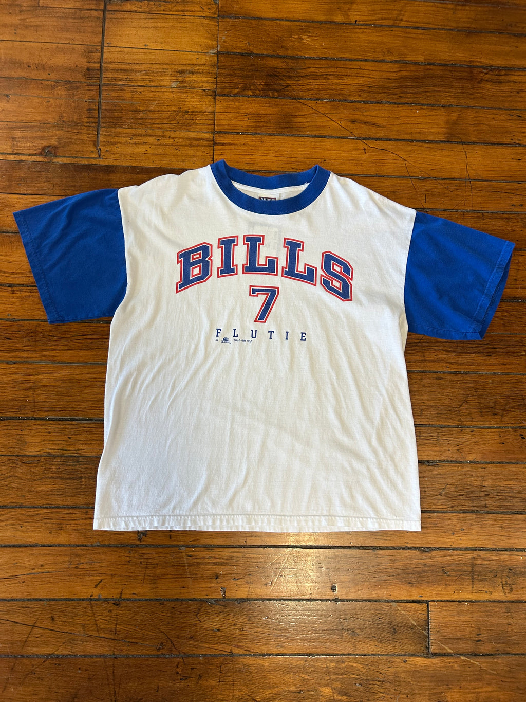 Buffalo Bills Doug Flutie #7 Vintage Shirt 90s