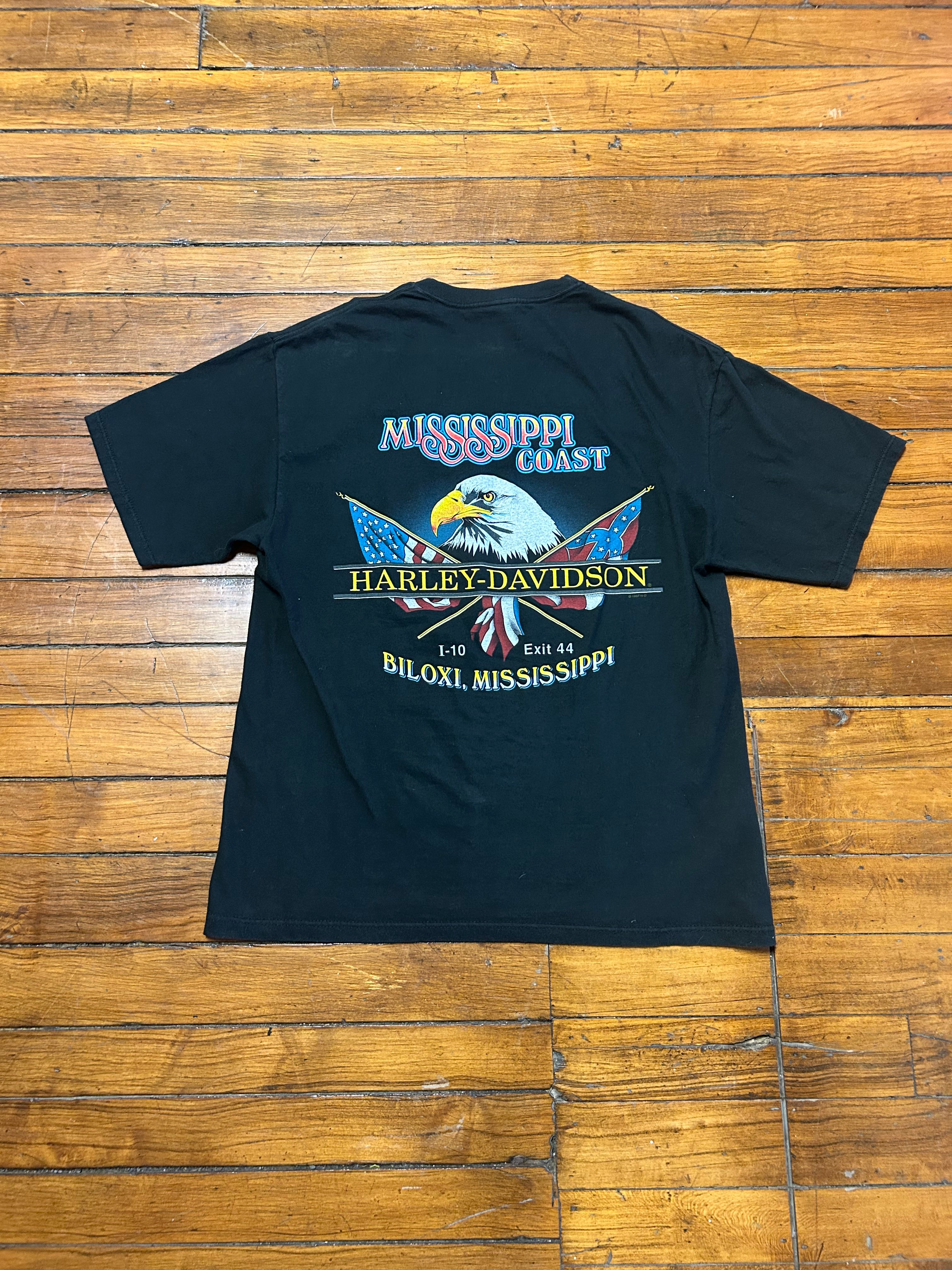 Harley Davidson Motorcyles “Biloxi, MS” T-Shirt