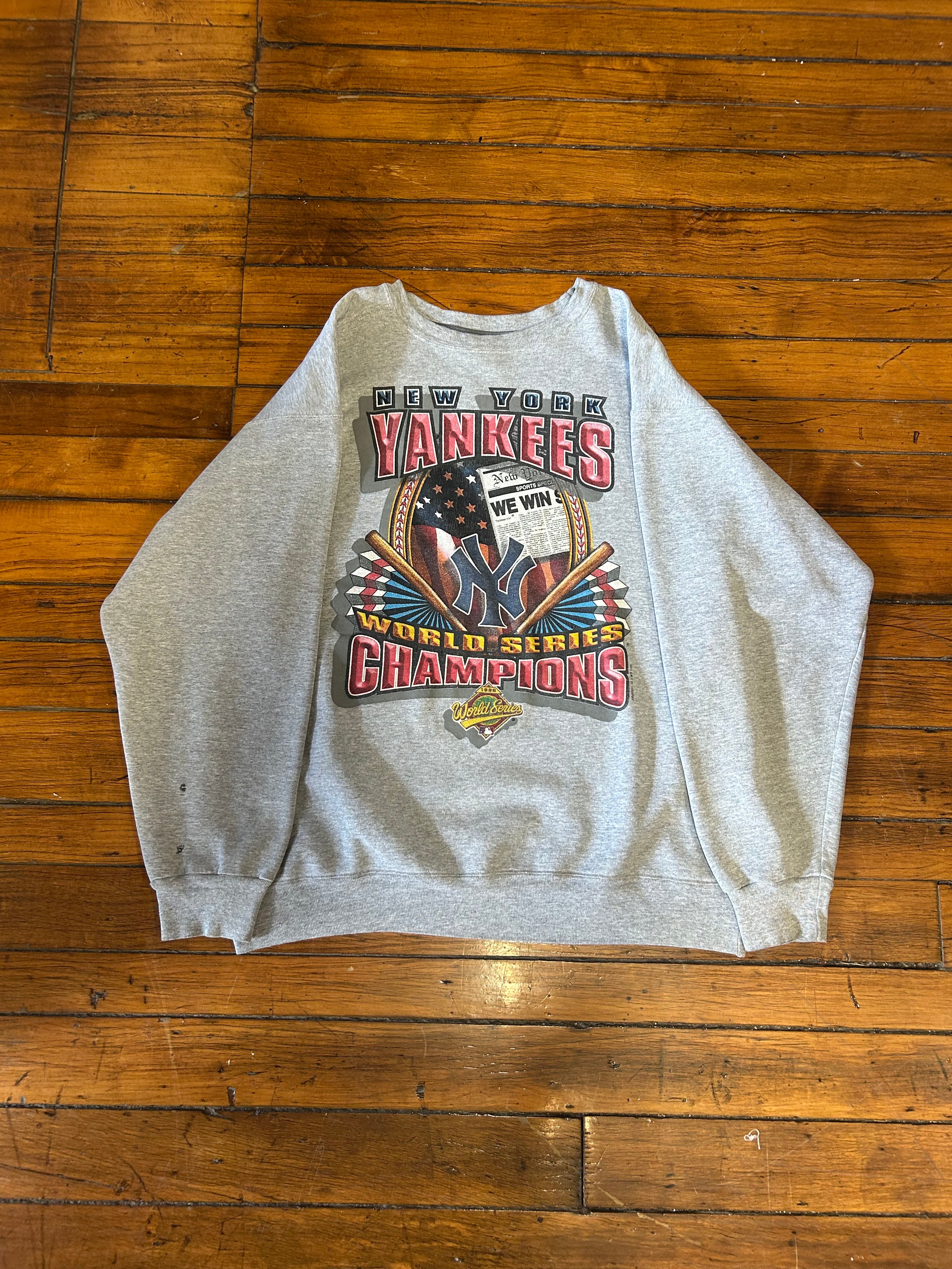 New York Yankees ‘96 World Series Champions Crewneck Adult