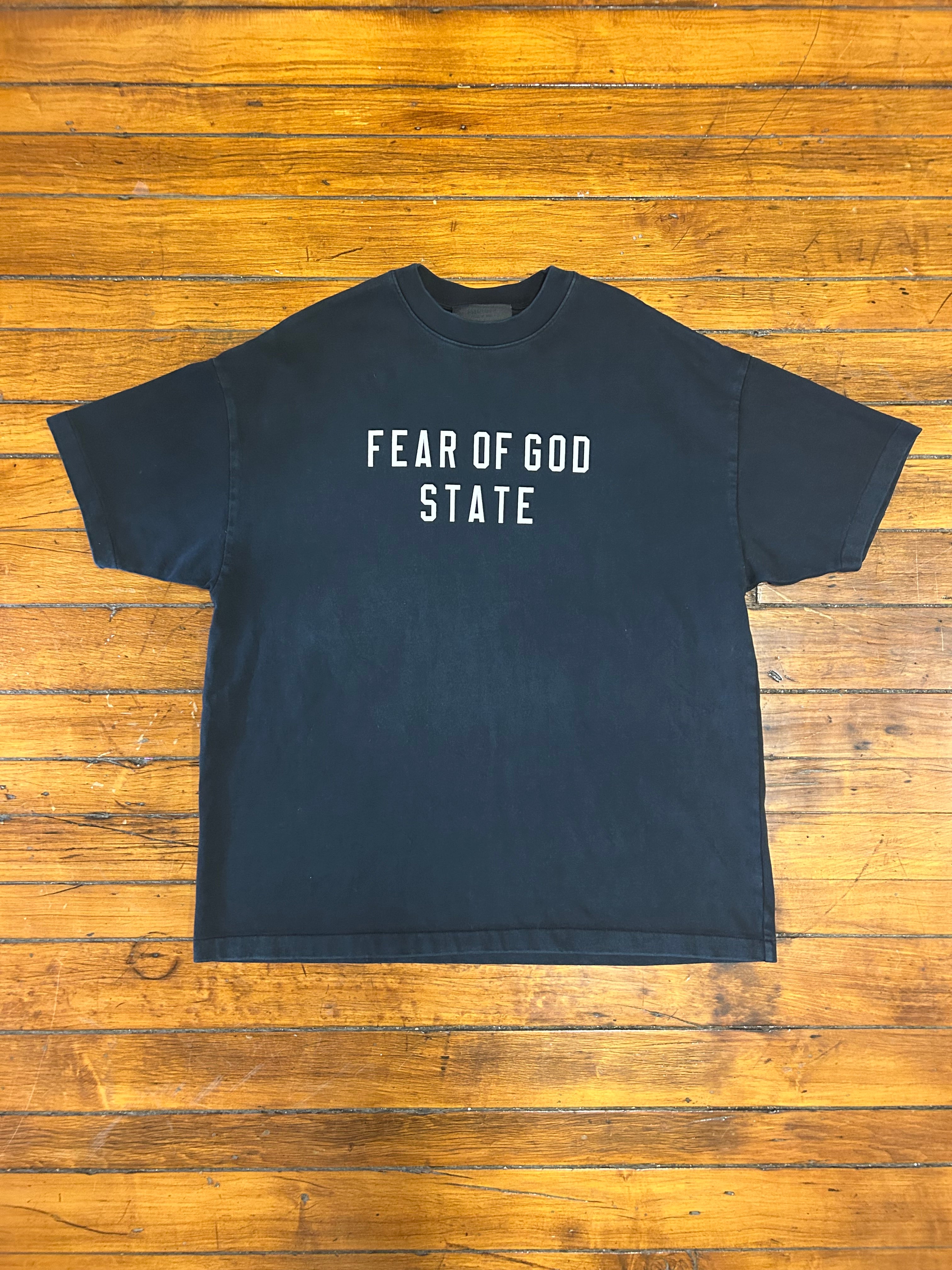 Essentials Fear of God State Black Short Sleeve Shirt