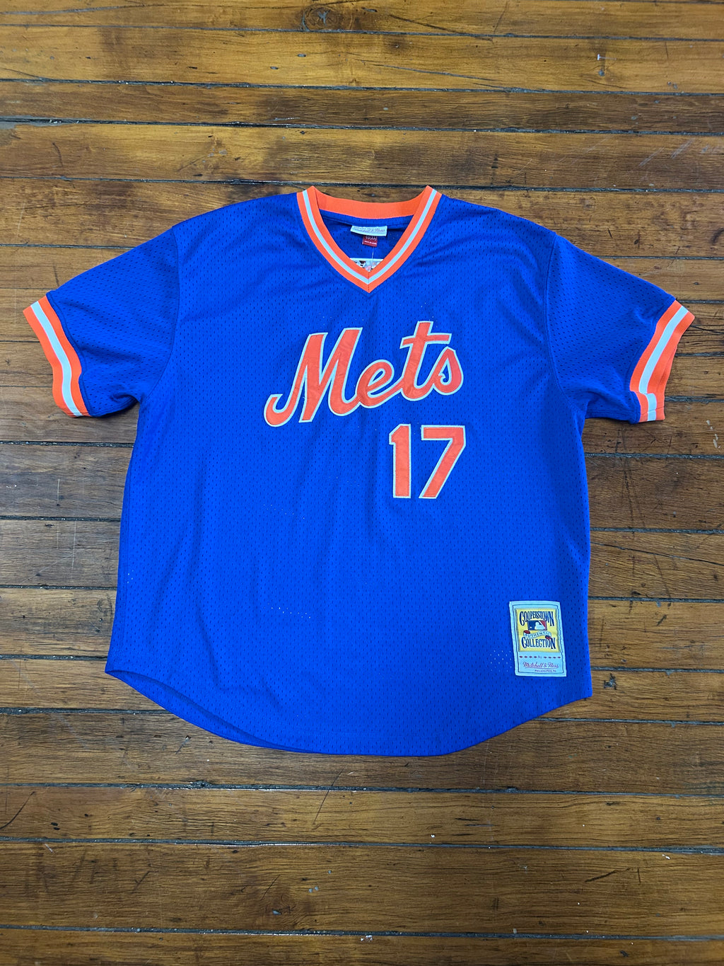 New York Mets Keith Hernandez Mitchell & Ness #17 Jersey