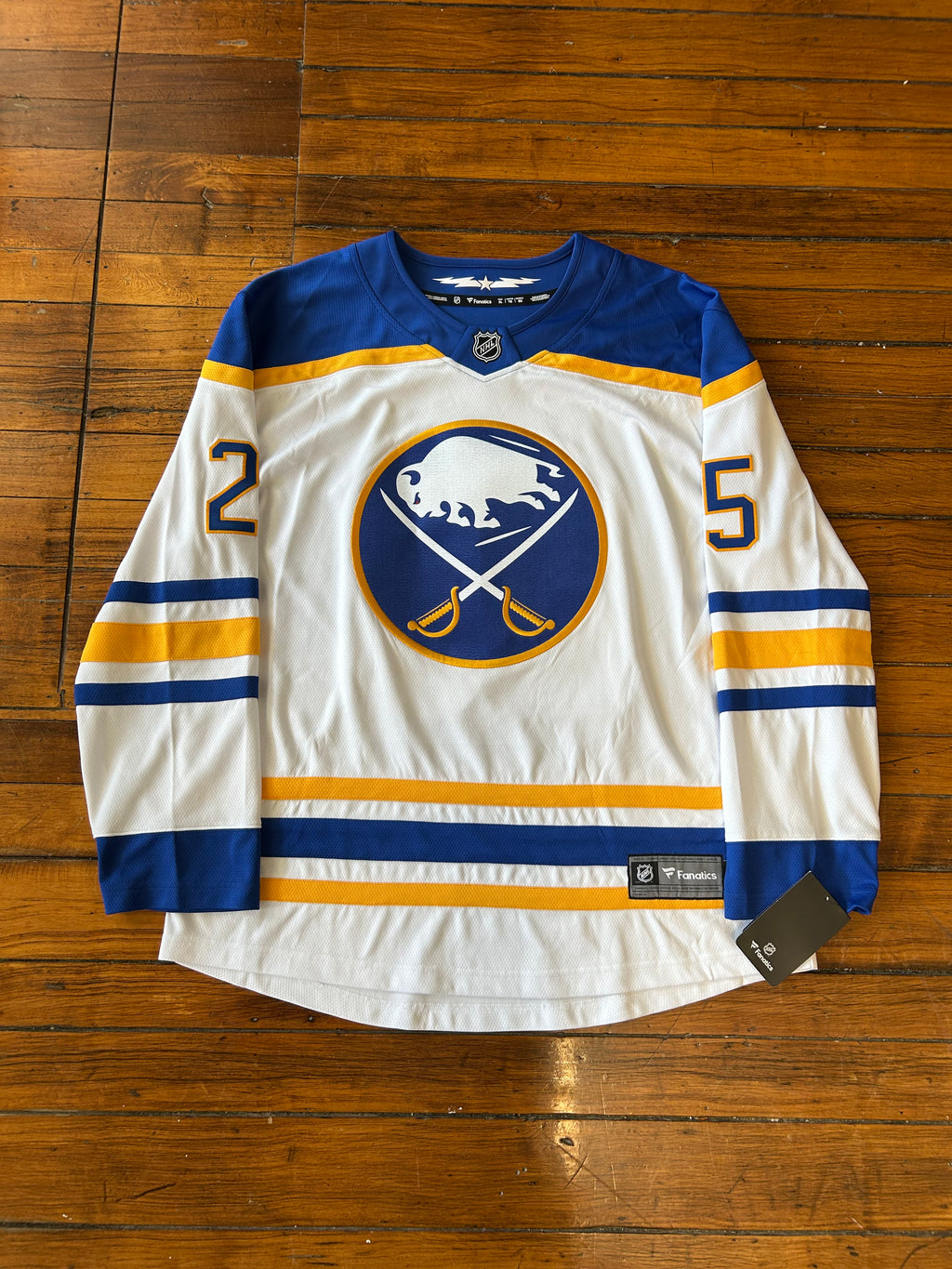 Owen Power Signed COA Authenticated Jersey #25 NHL