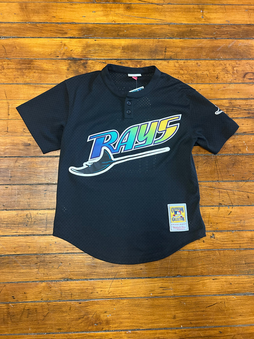 Tampa Bay Devil Rays Wade Boggs #12 Jersey Mitchell & Ness