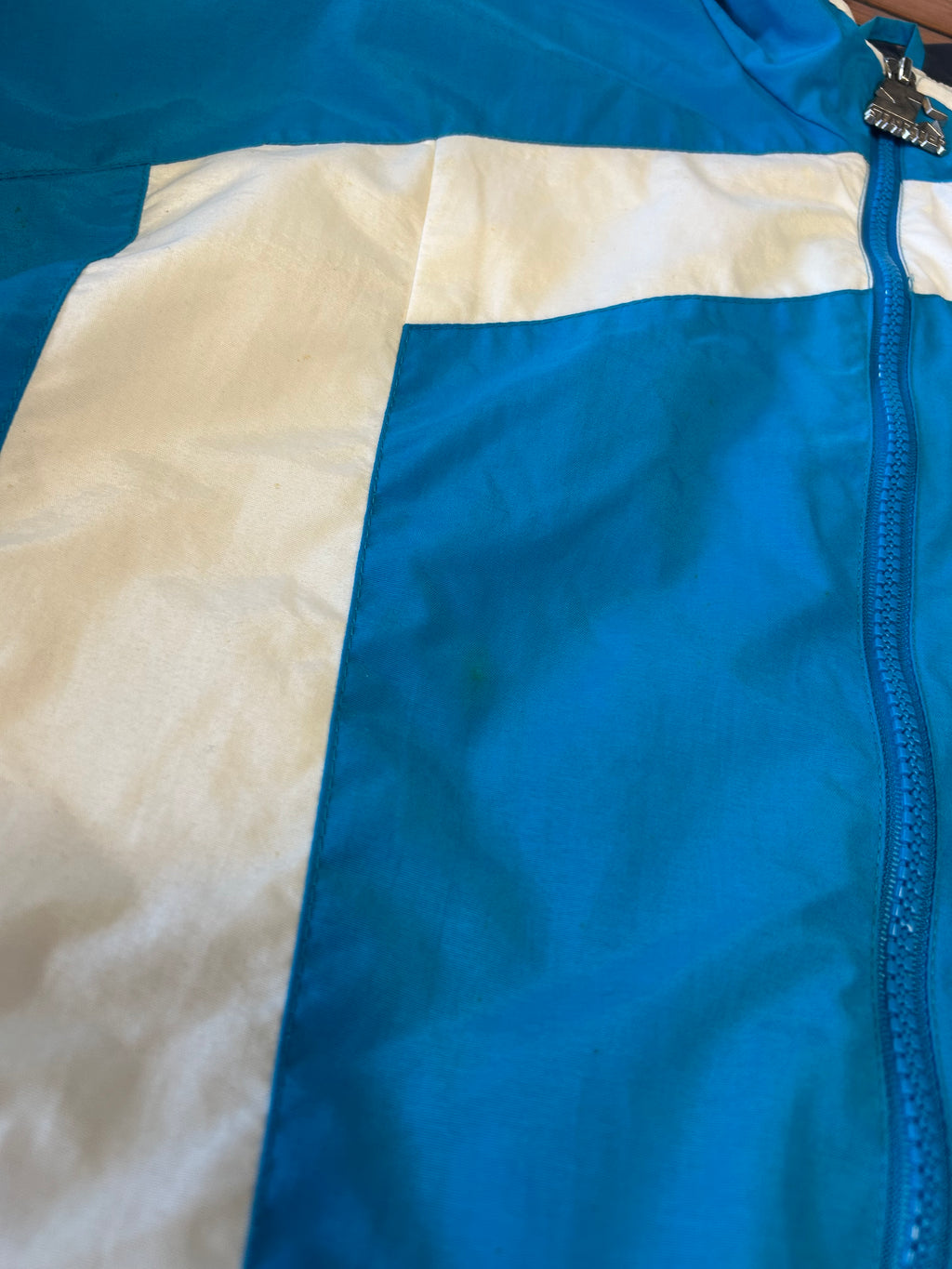 Orlando Magic NBA Pinstripe Vintage Zip Up Jacket Mitchell & Ness