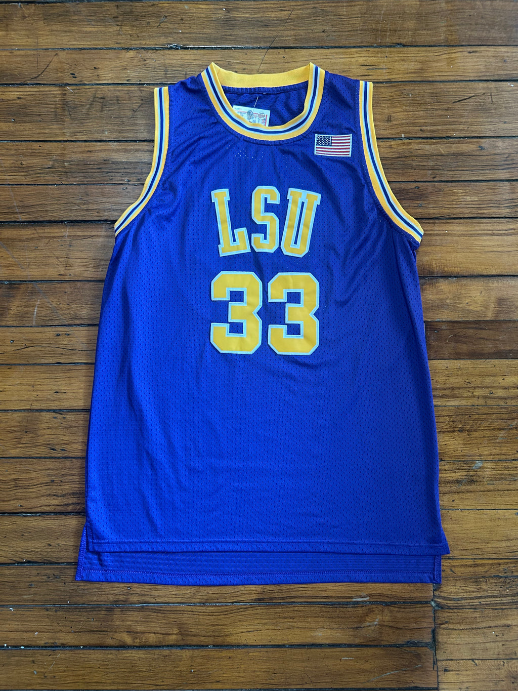 LSU Basketball Shaquille O’Neal Jersey #33 NCAA Adult