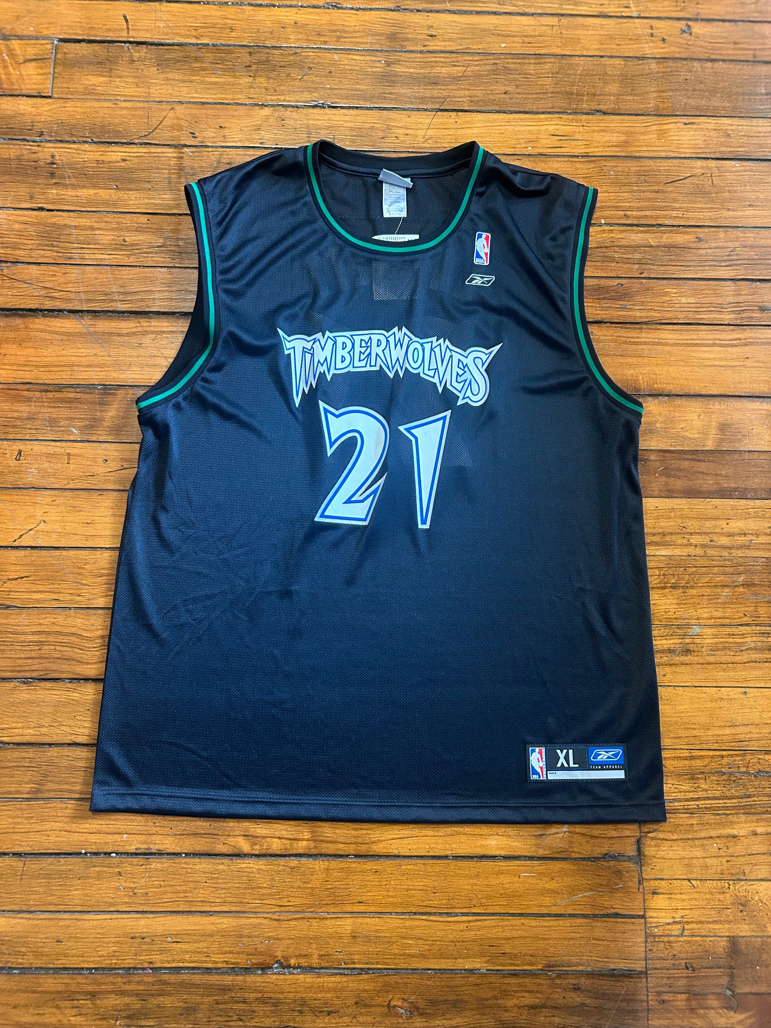 Minnesota Timberwolves #21 Reebok NBA Retro Jersey Adult